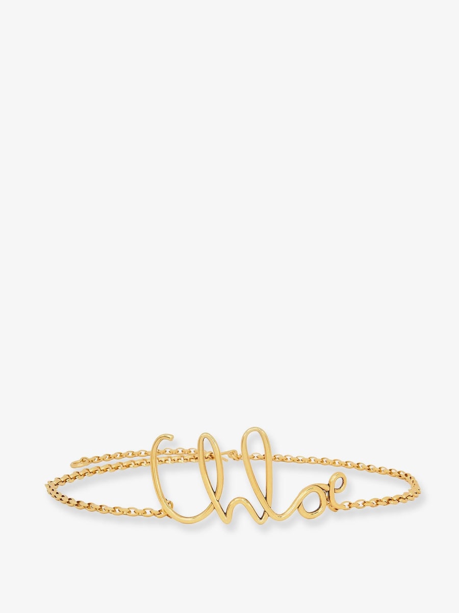 Chloé Chloé Iconic brass belt