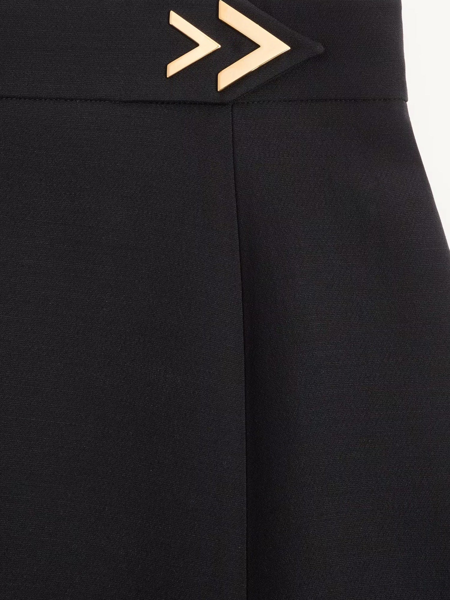 VALENTINO Crepe Couture midi skirt, view 2