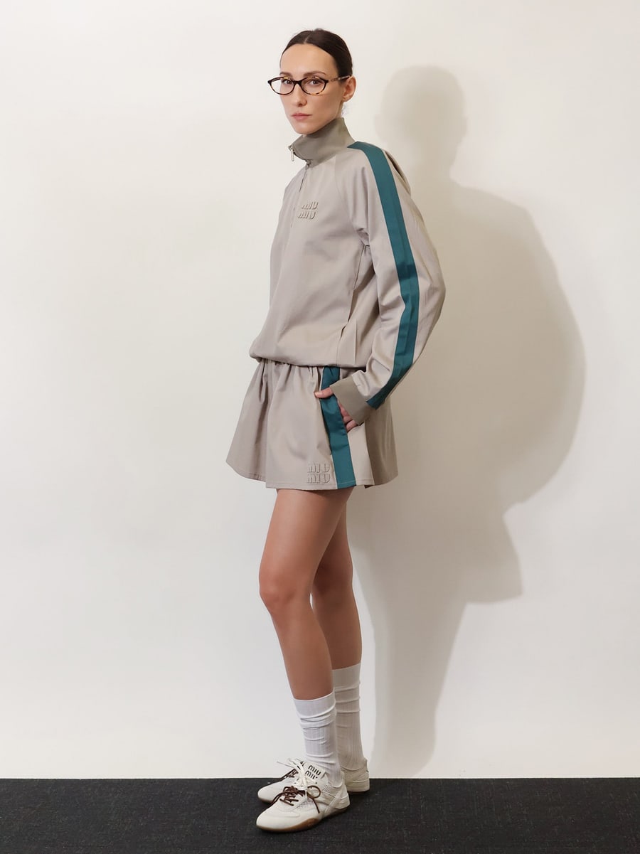 Miu Miu Old Twill Jacket, view 2