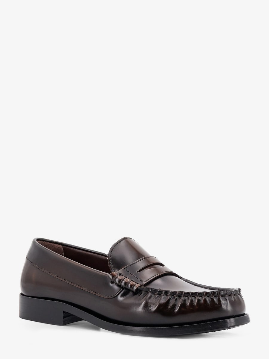 ALOHAS Leather Rivet loafers, view 2