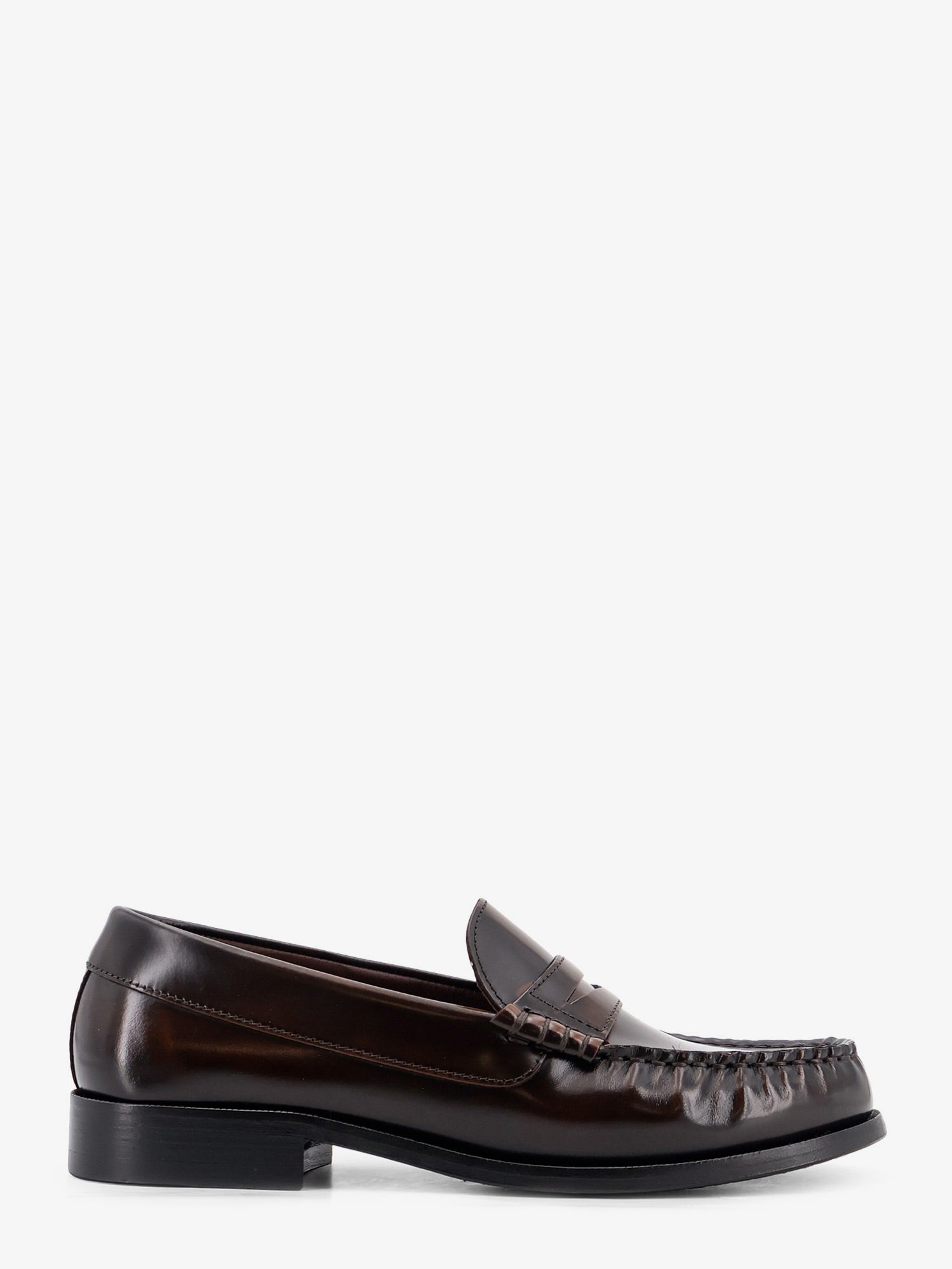 ALOHAS Leather Rivet loafers
