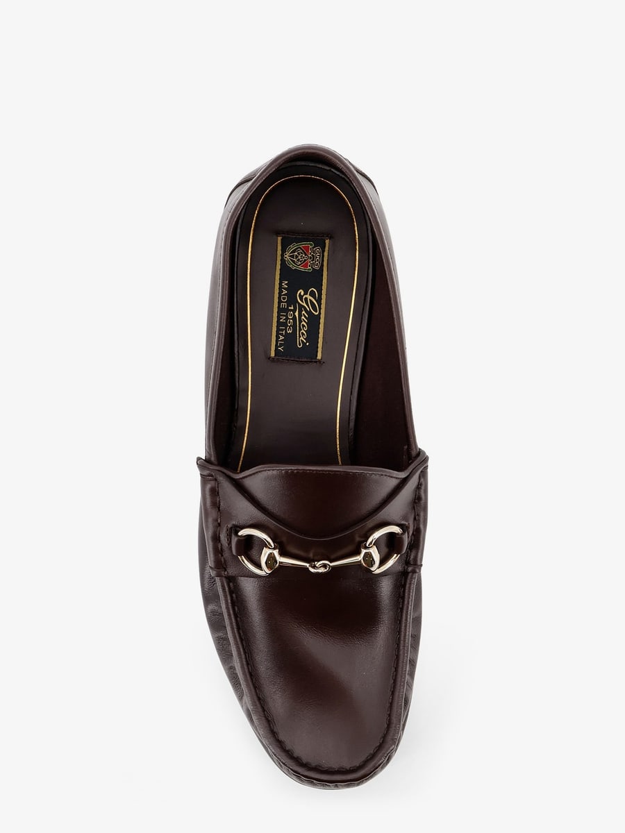 Gucci Lugano leather loafers, view 5
