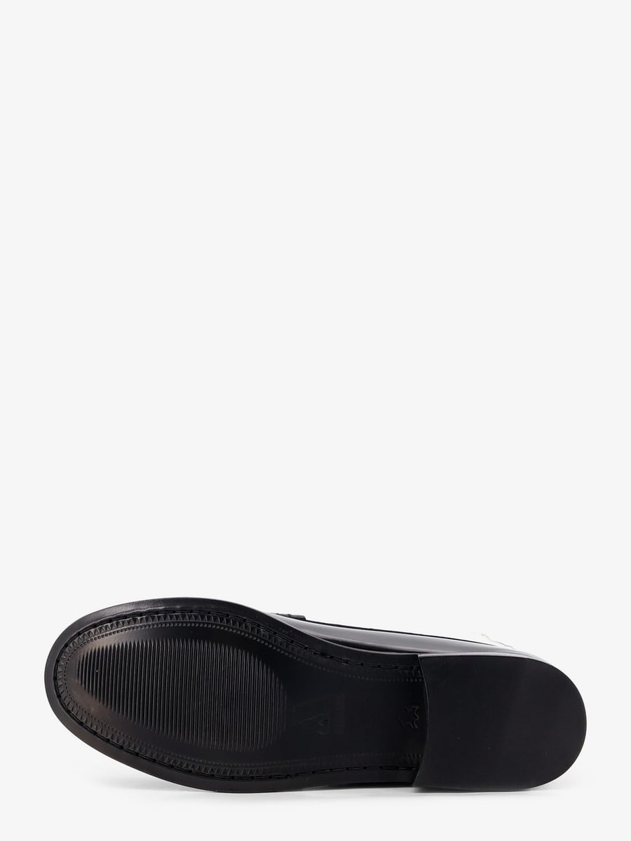ALOHAS Rivet leather loafers, view 4