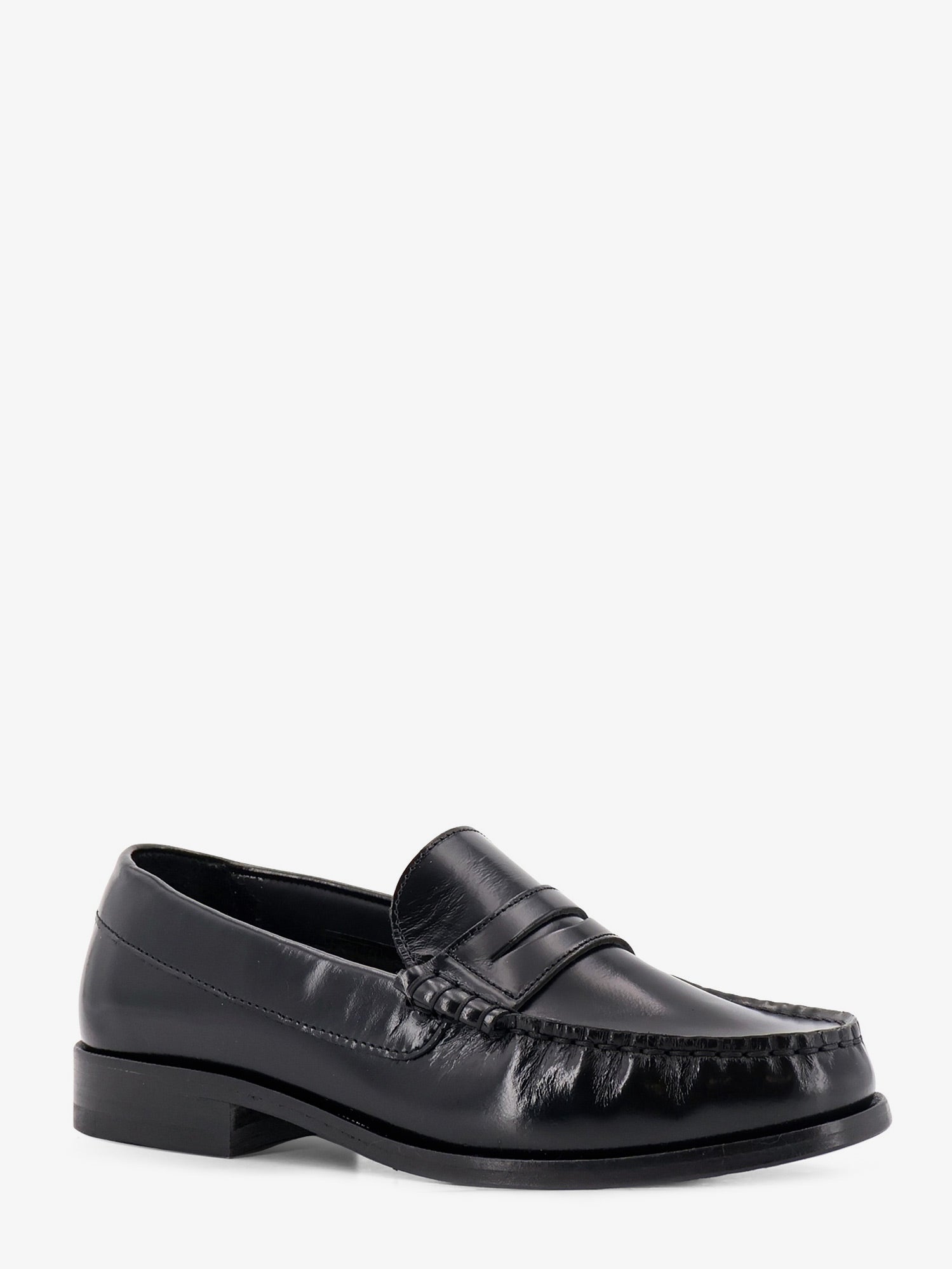ALOHAS Rivet leather loafers, view 2