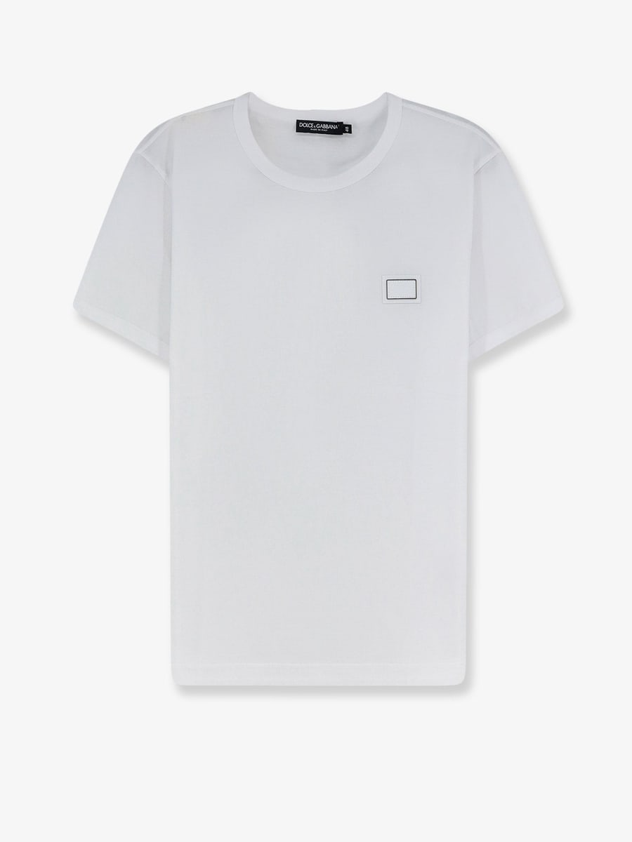 Dolce & Gabbana Cotton t-shirt with iconic detail