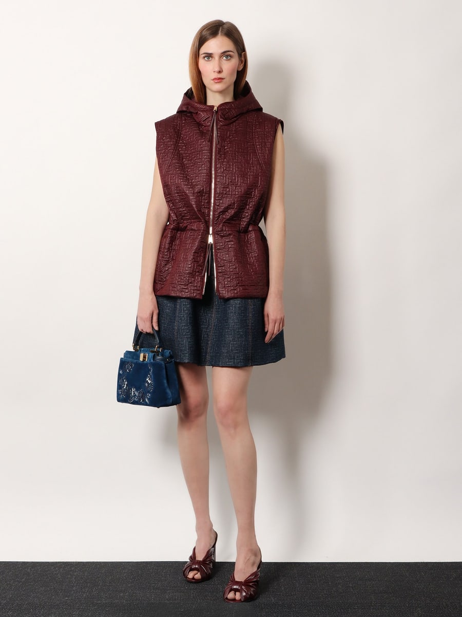Fendi Quilted nylon vest, view 2