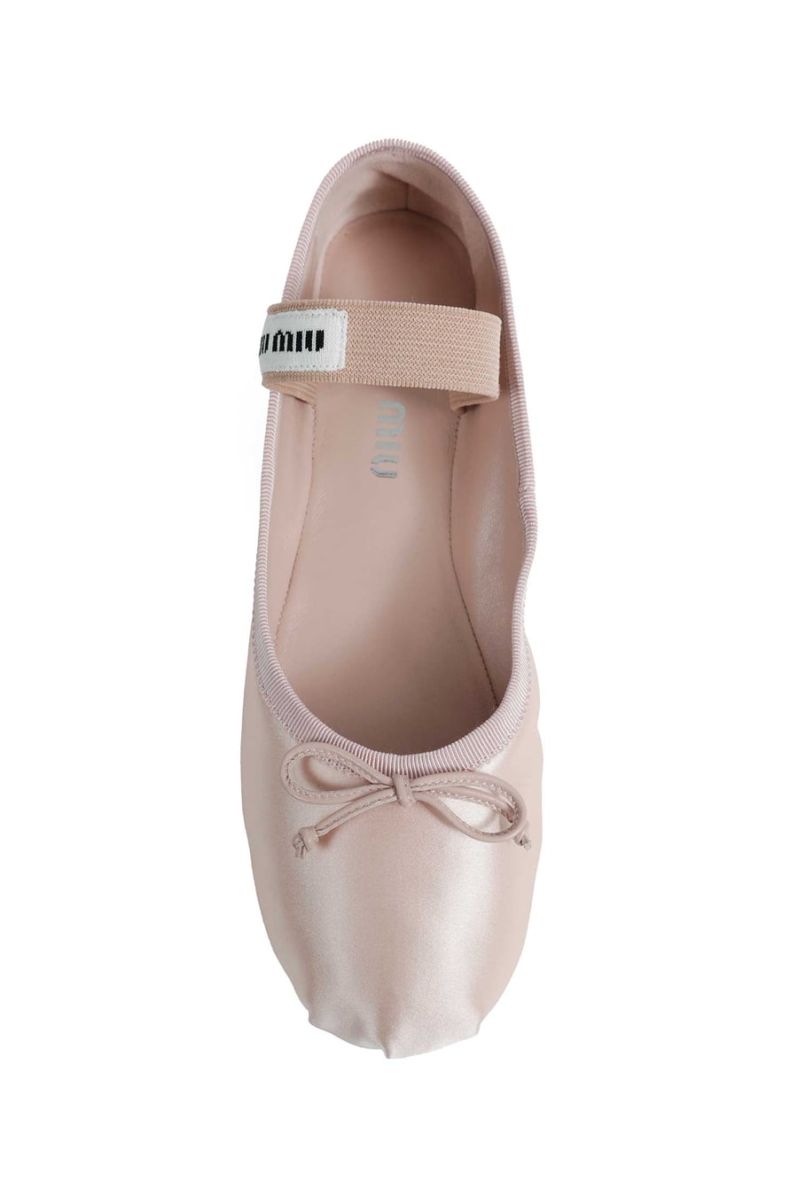 Miu Miu Satin Ballerinas, view 5