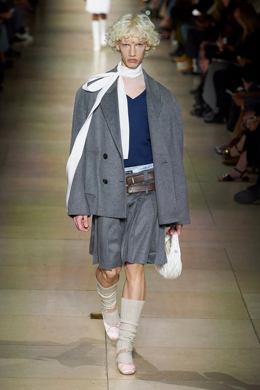 Miu Miu Satin Ballerinas, view 8