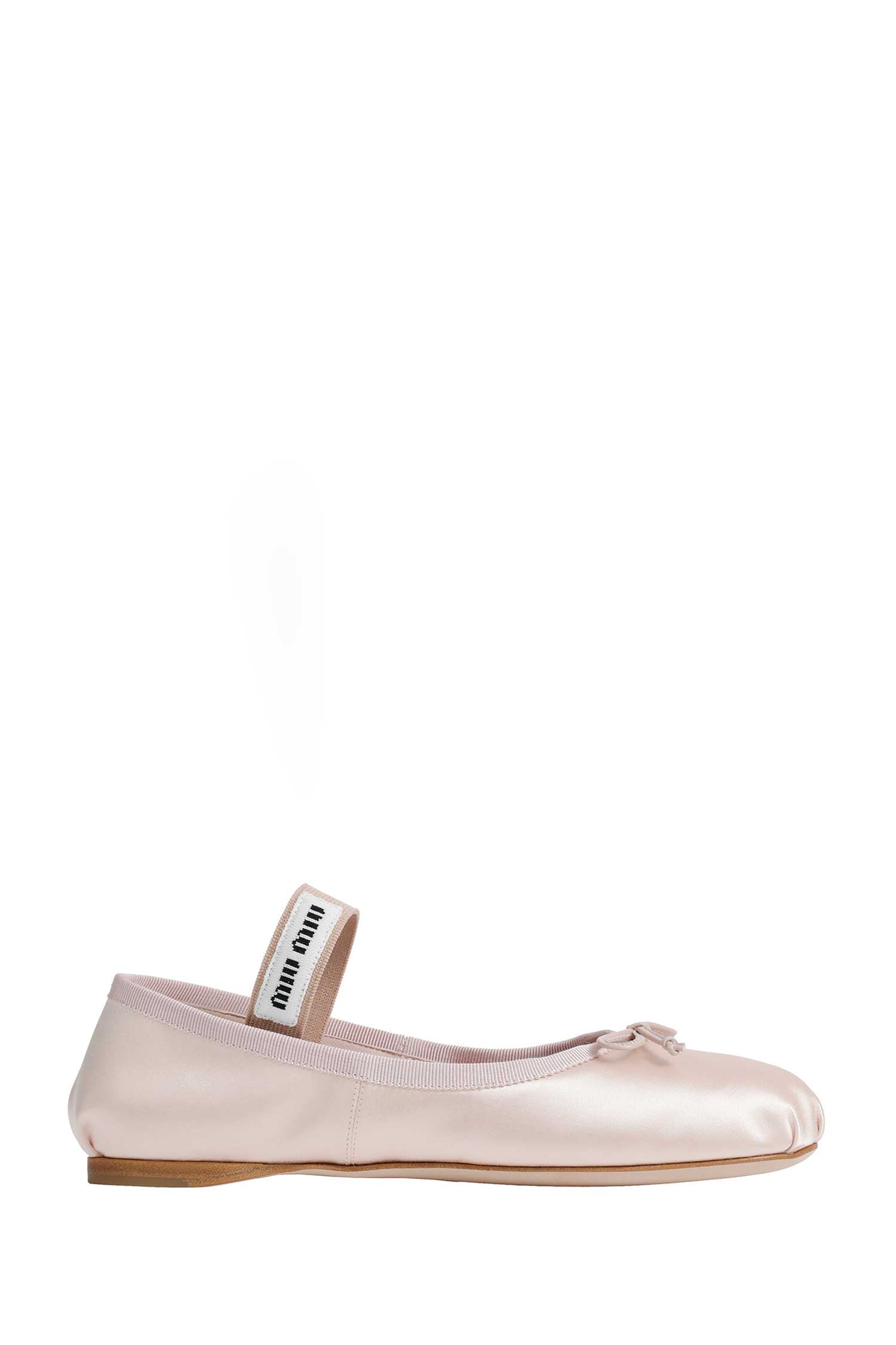 Miu Miu Satin Ballerinas