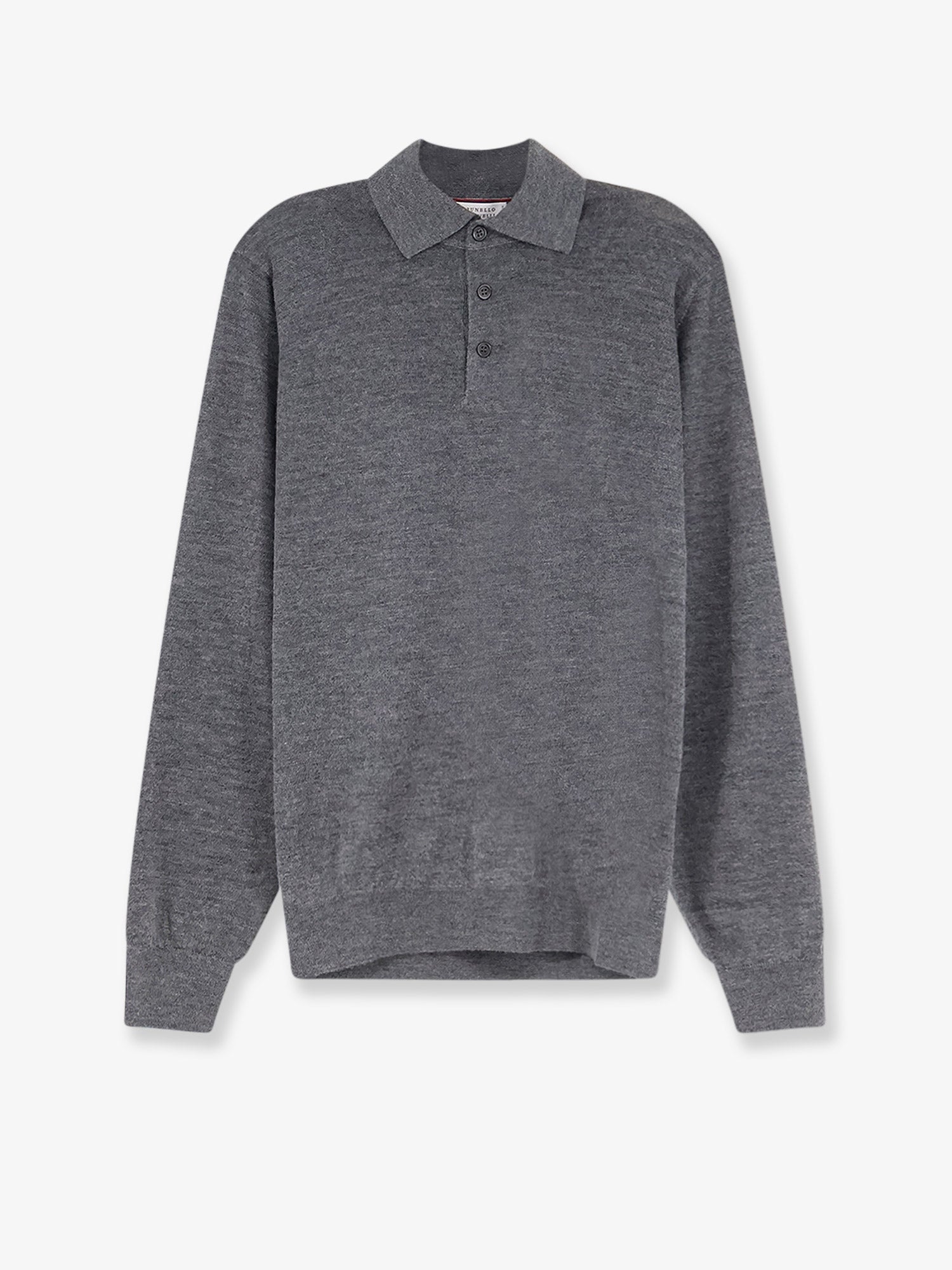 Brunello Cucinelli Cashmere and silk polo shirt