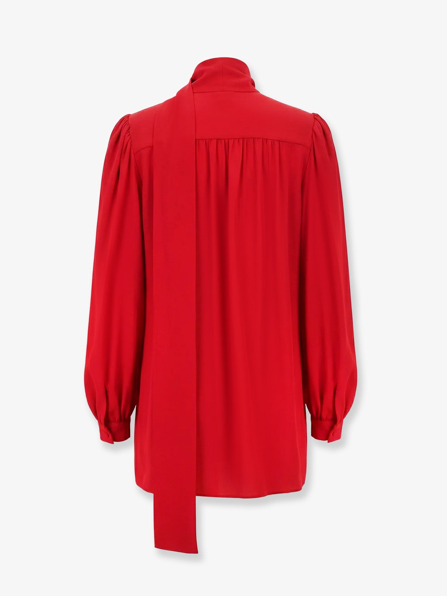 VALENTINO Silk shirt with bow, view 2