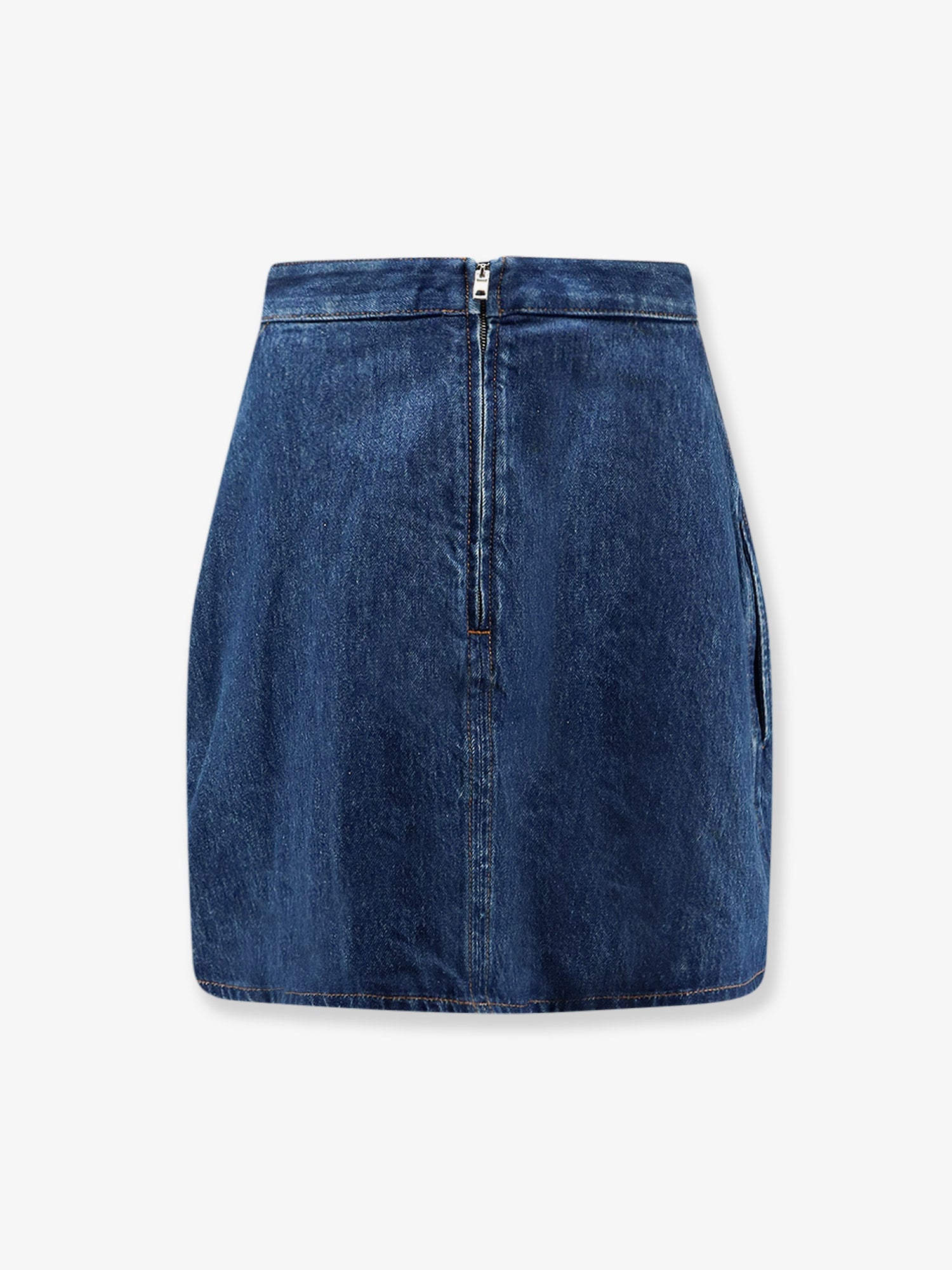 Givenchy Cocoon denim blue mini skirt, view 2