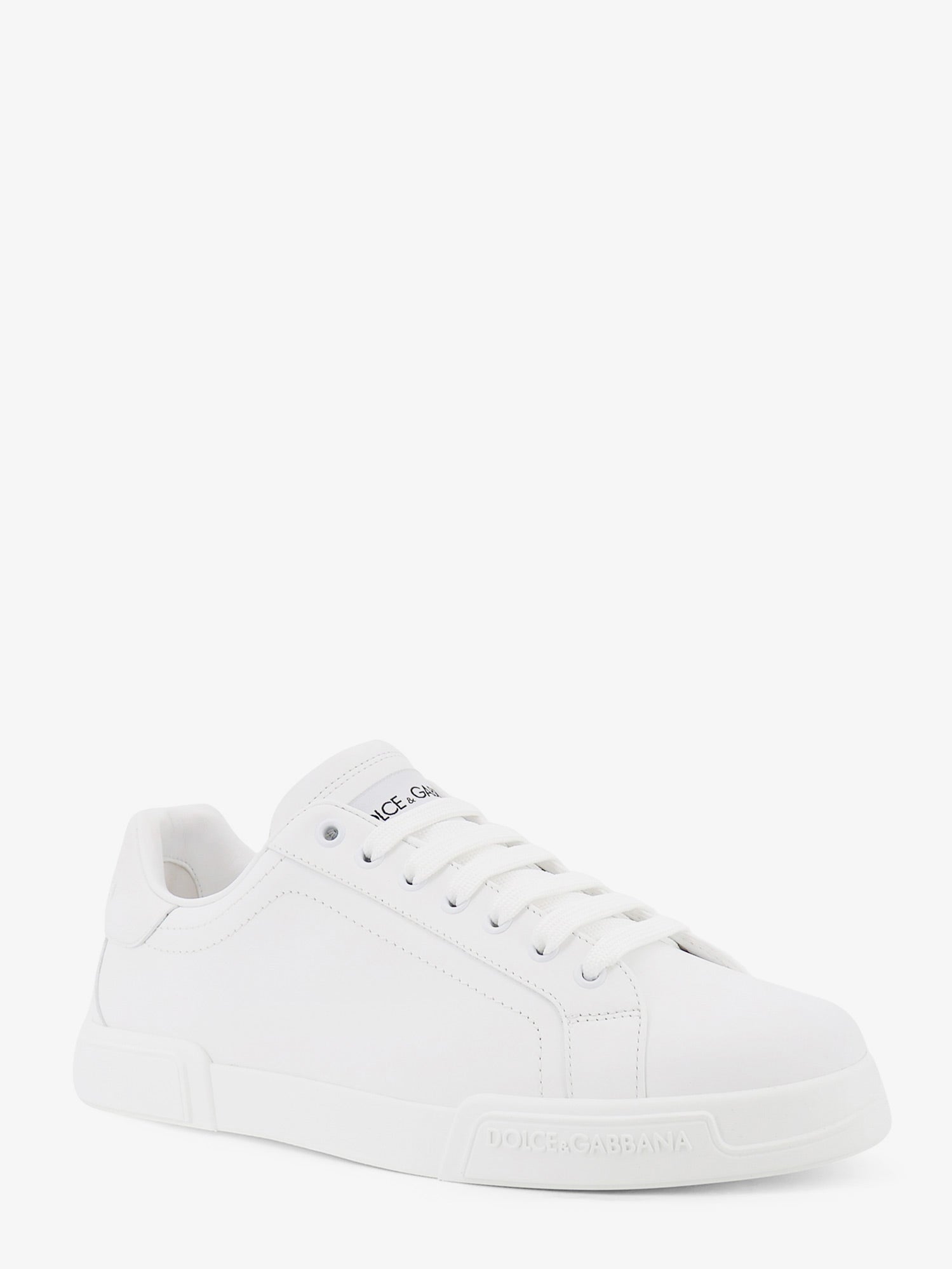 Dolce & Gabbana Portofino leather sneakers, view 2