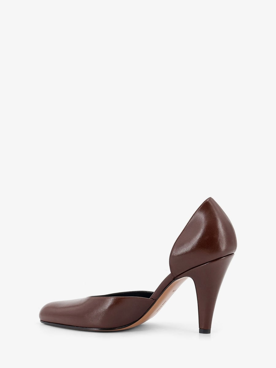 The Row D'Orsay Ornella leather pumps, view 4