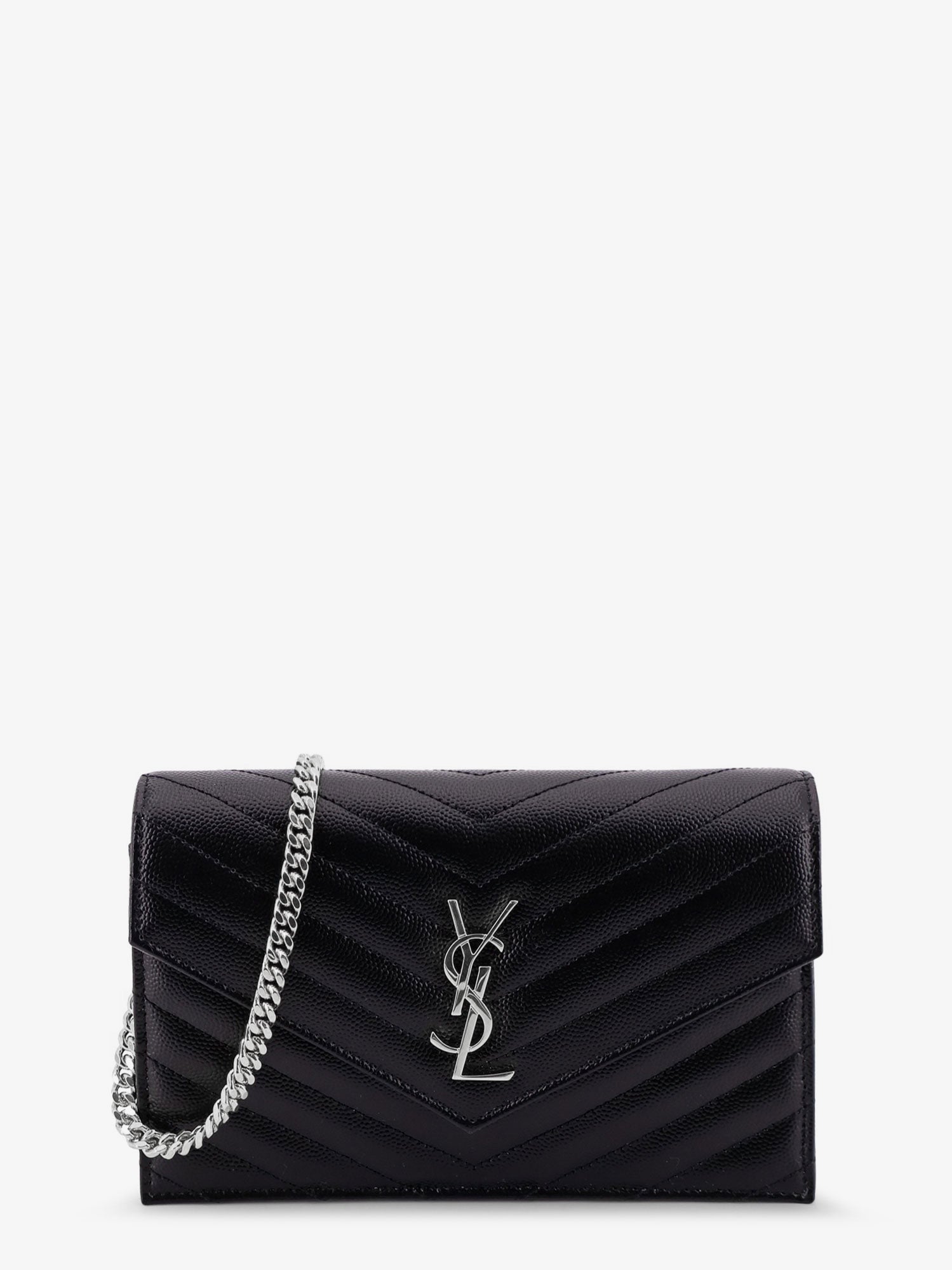 Saint Laurent Envelope leather wallet crossbody bag