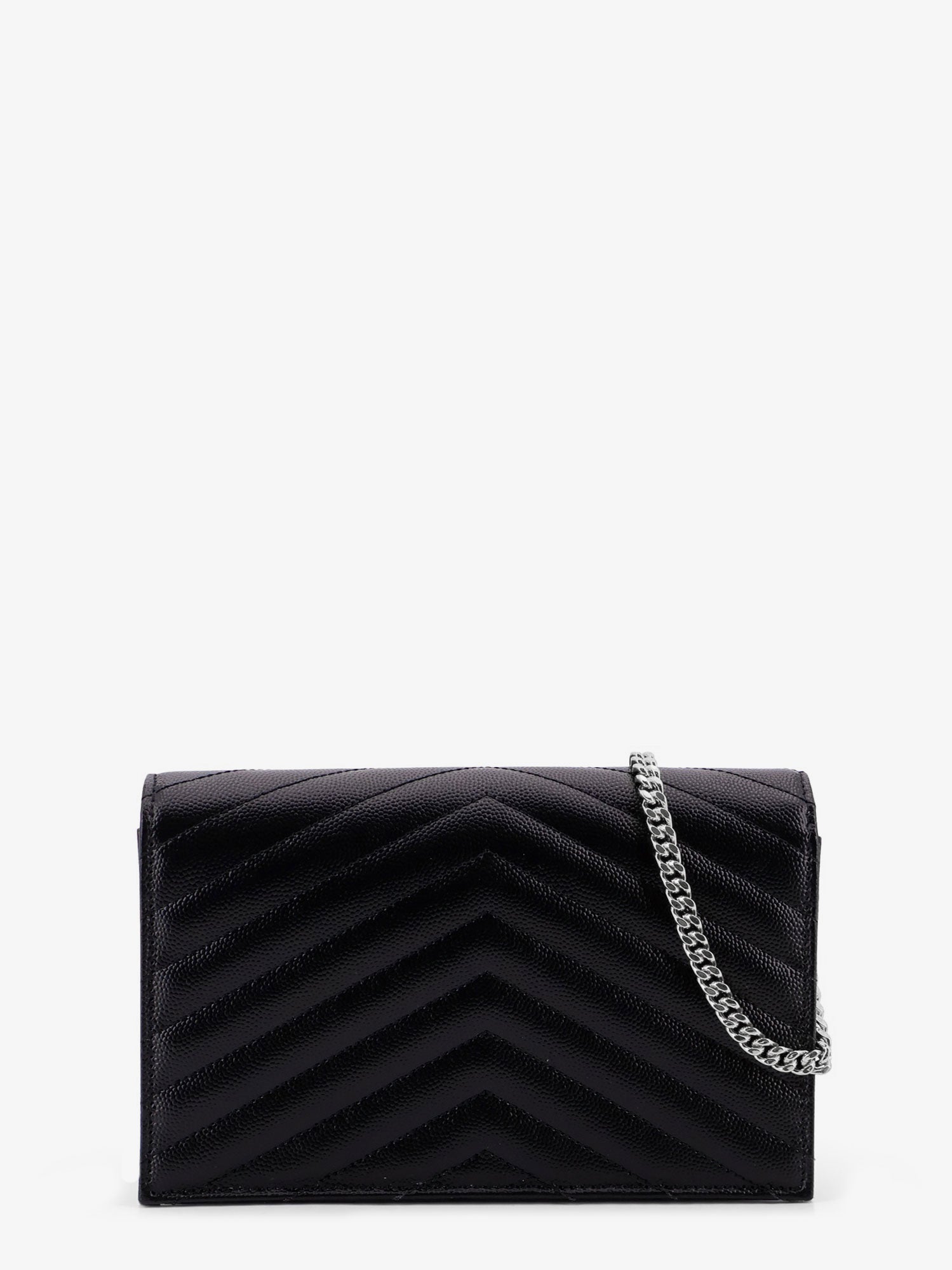 Saint Laurent Envelope leather wallet crossbody bag, view 2