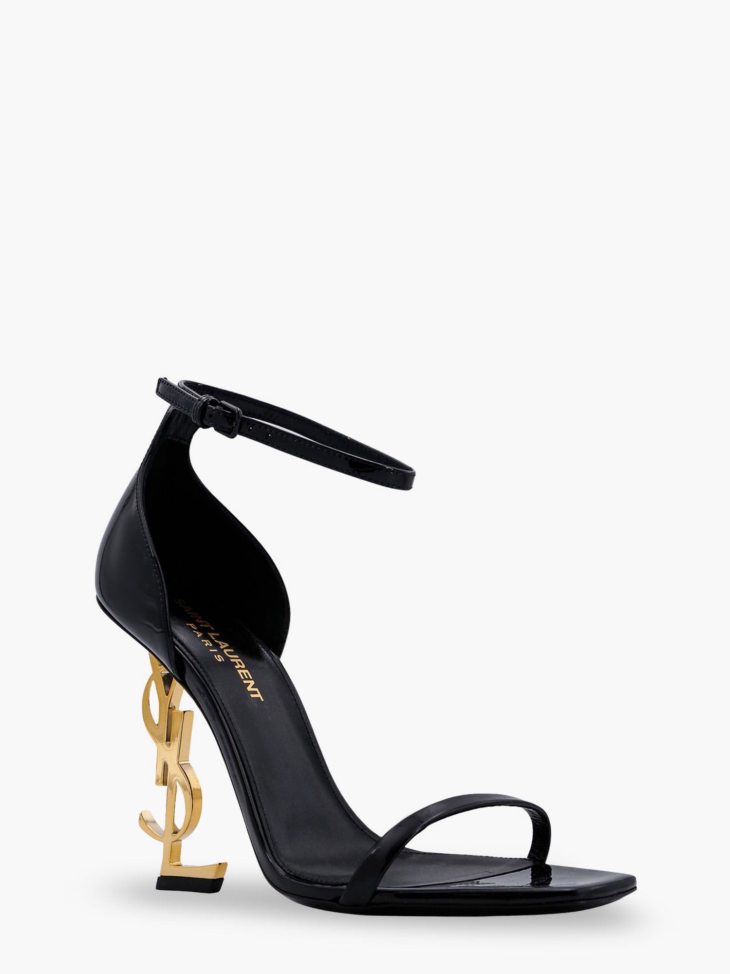 Saint Laurent Opyum patent leather sandals, view 2