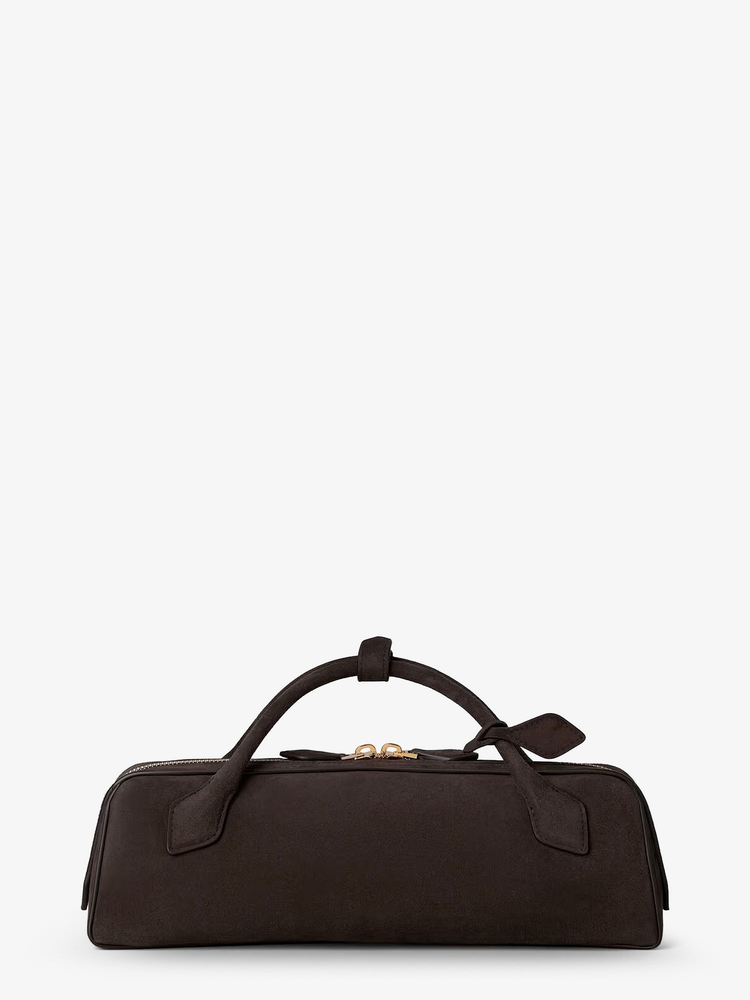 Alaïa Teckel Clutch suede handbag, view 2