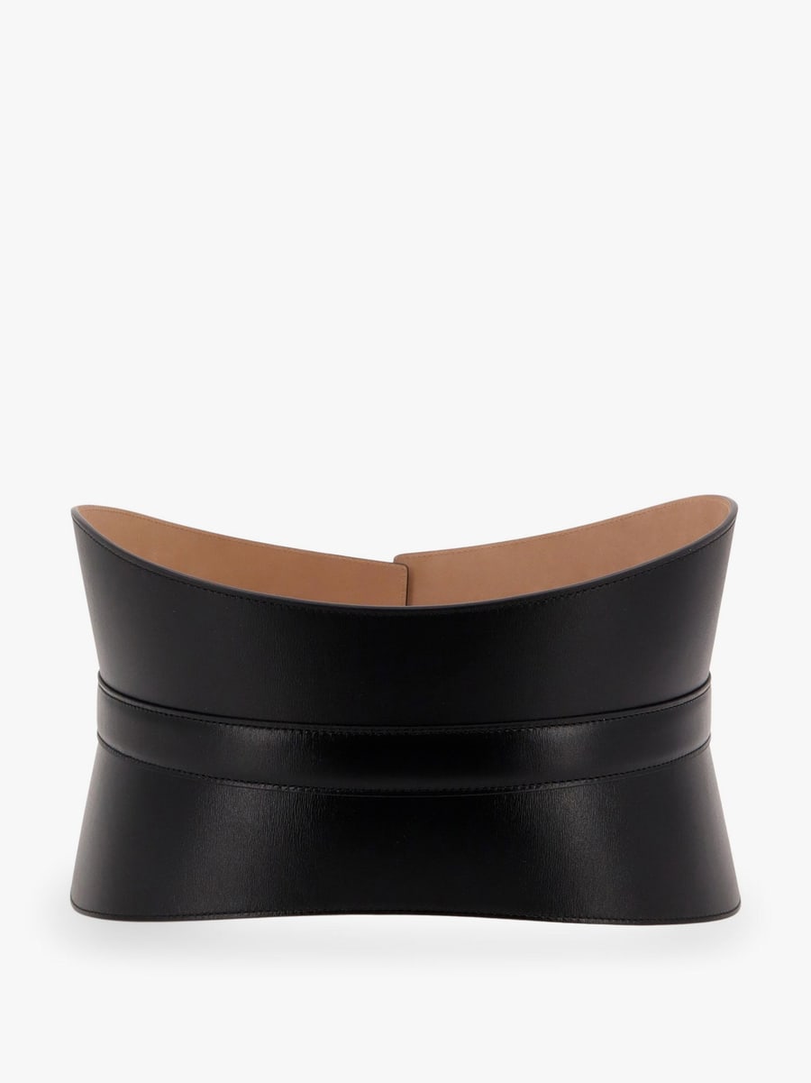 Alaïa Neo bustier leather corset, view 3
