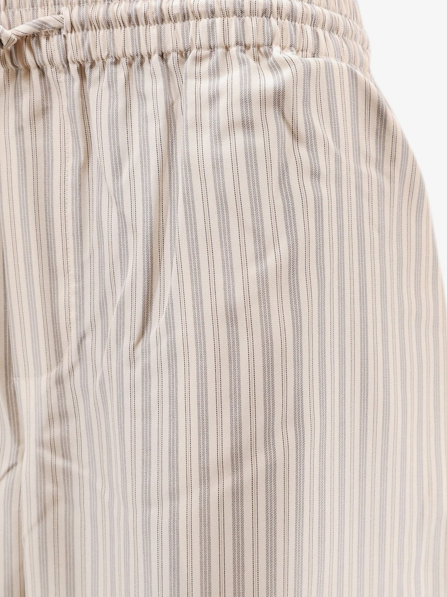 ROHE Silk striped trousers, view 5
