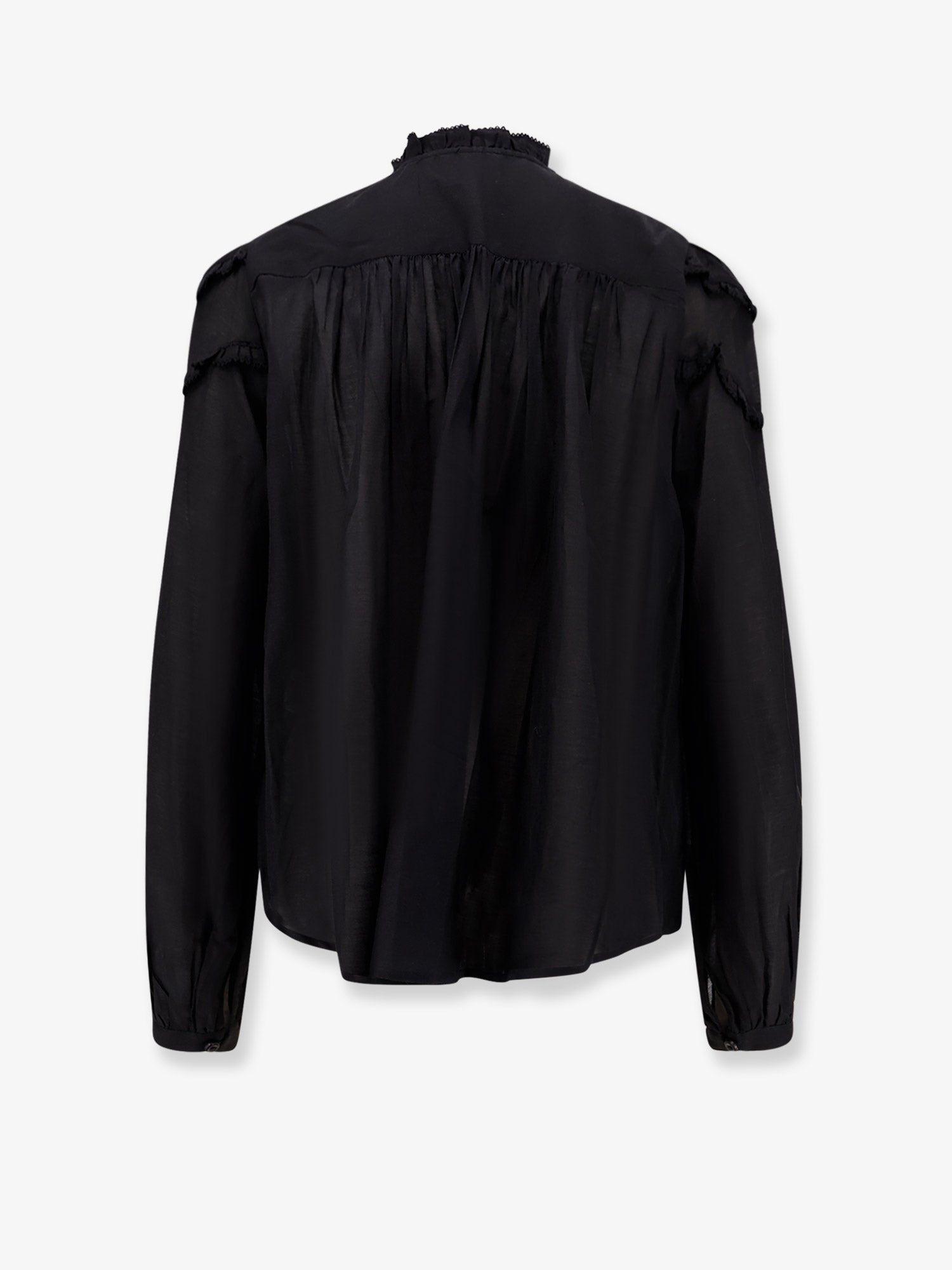 MARANT ETOILE Christa cotton and viscose shirt, view 2