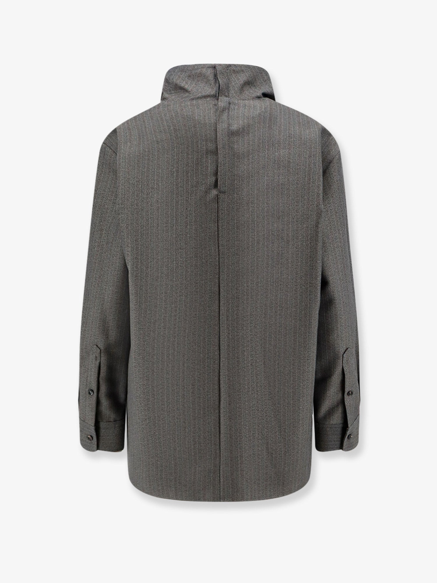 Bottega Veneta Wool and mohair shirt, view 2