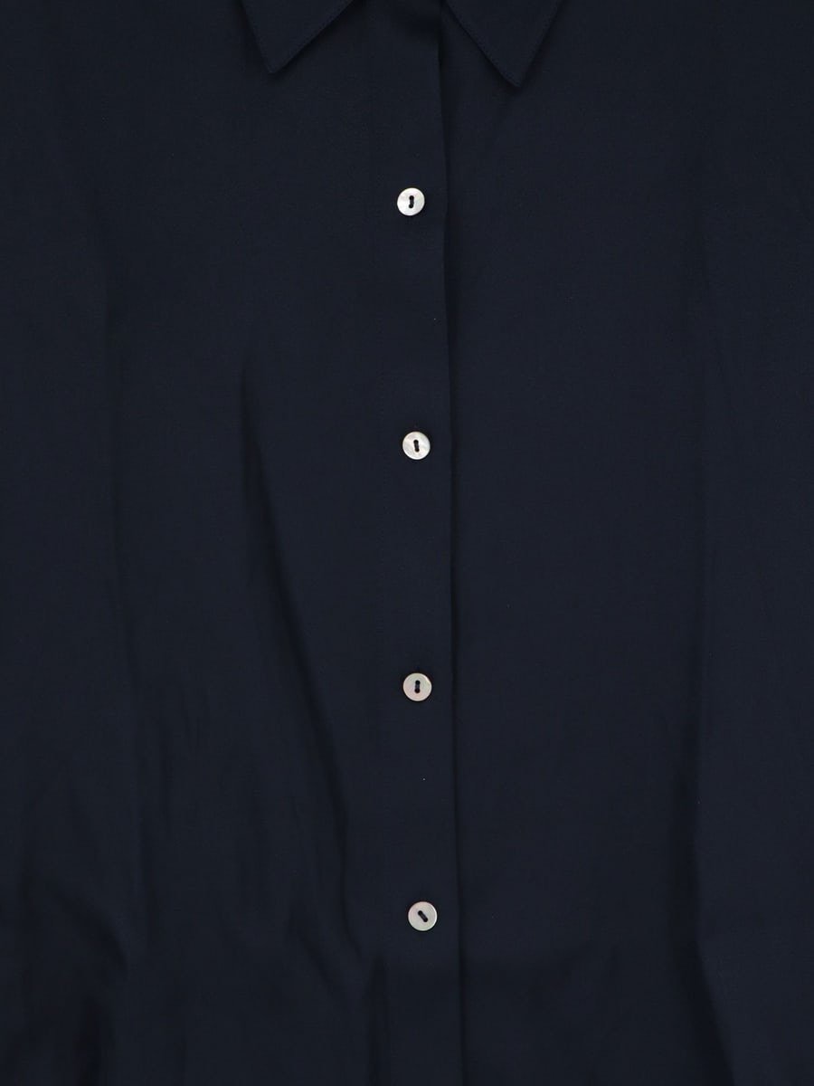 VINCE. Silk and viscose blend shirt, view 3