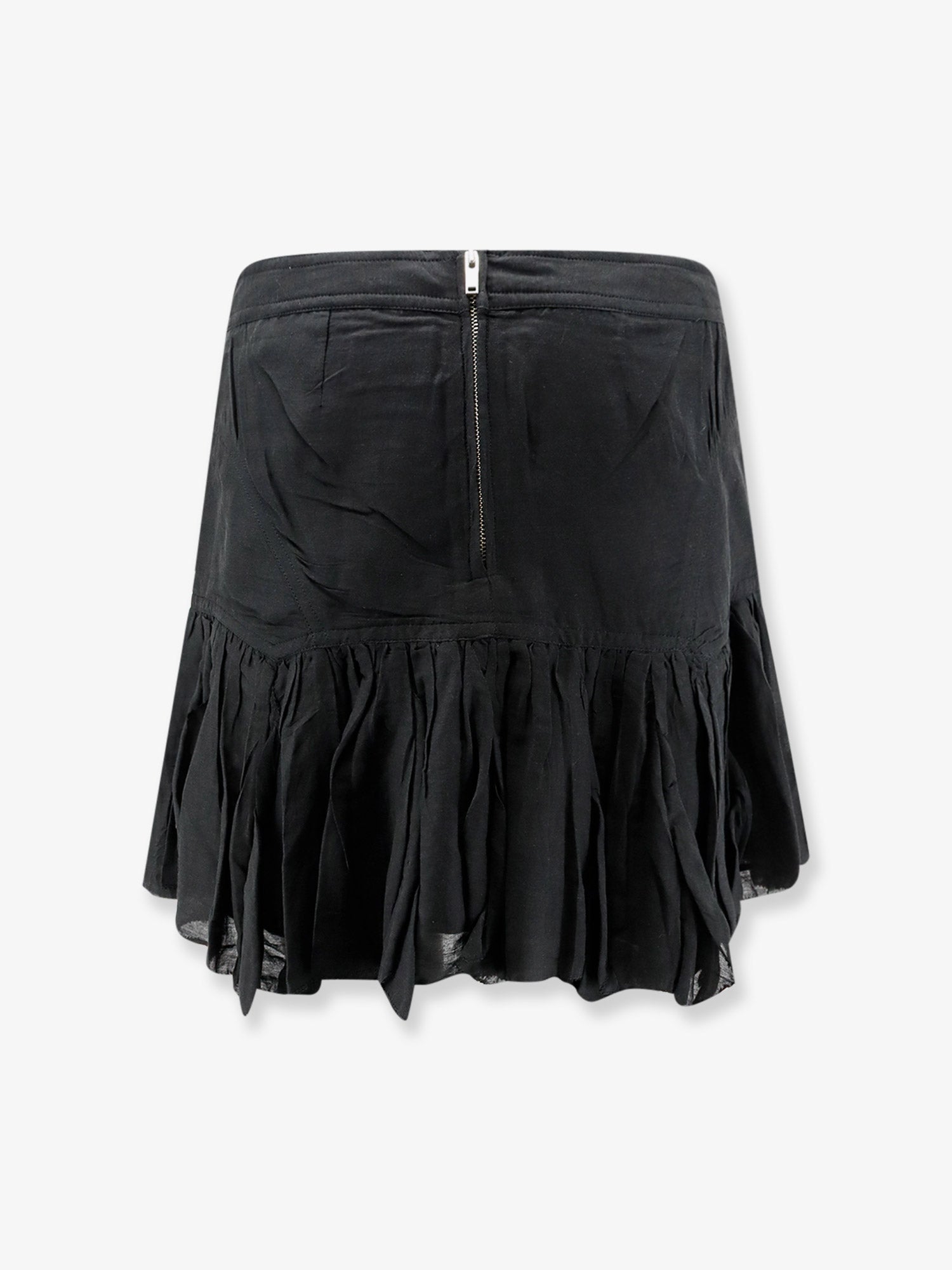 MARANT ETOILE Daneen organic cotton and viscose skirt, view 2