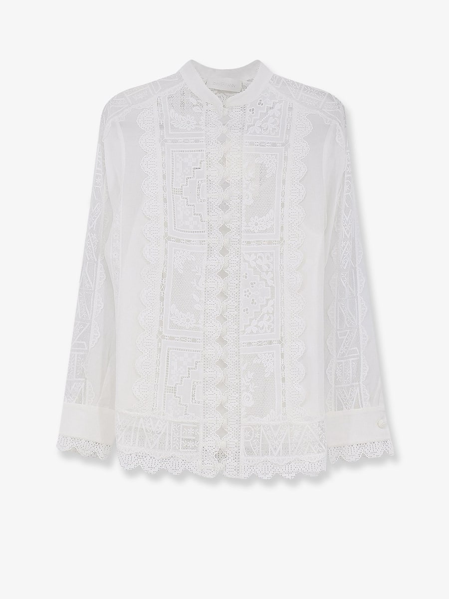 Zimmermann Aster cotton shirt