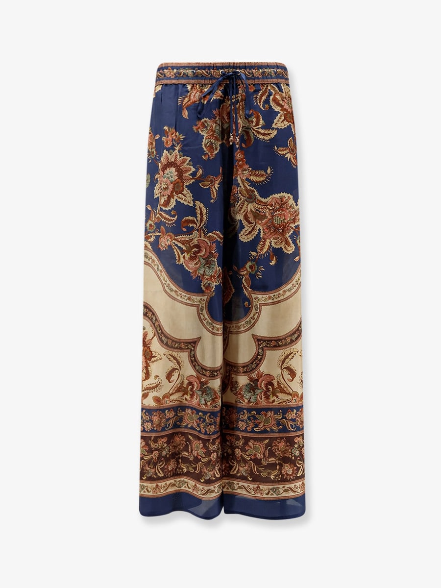 Zimmermann Aster silk trousers