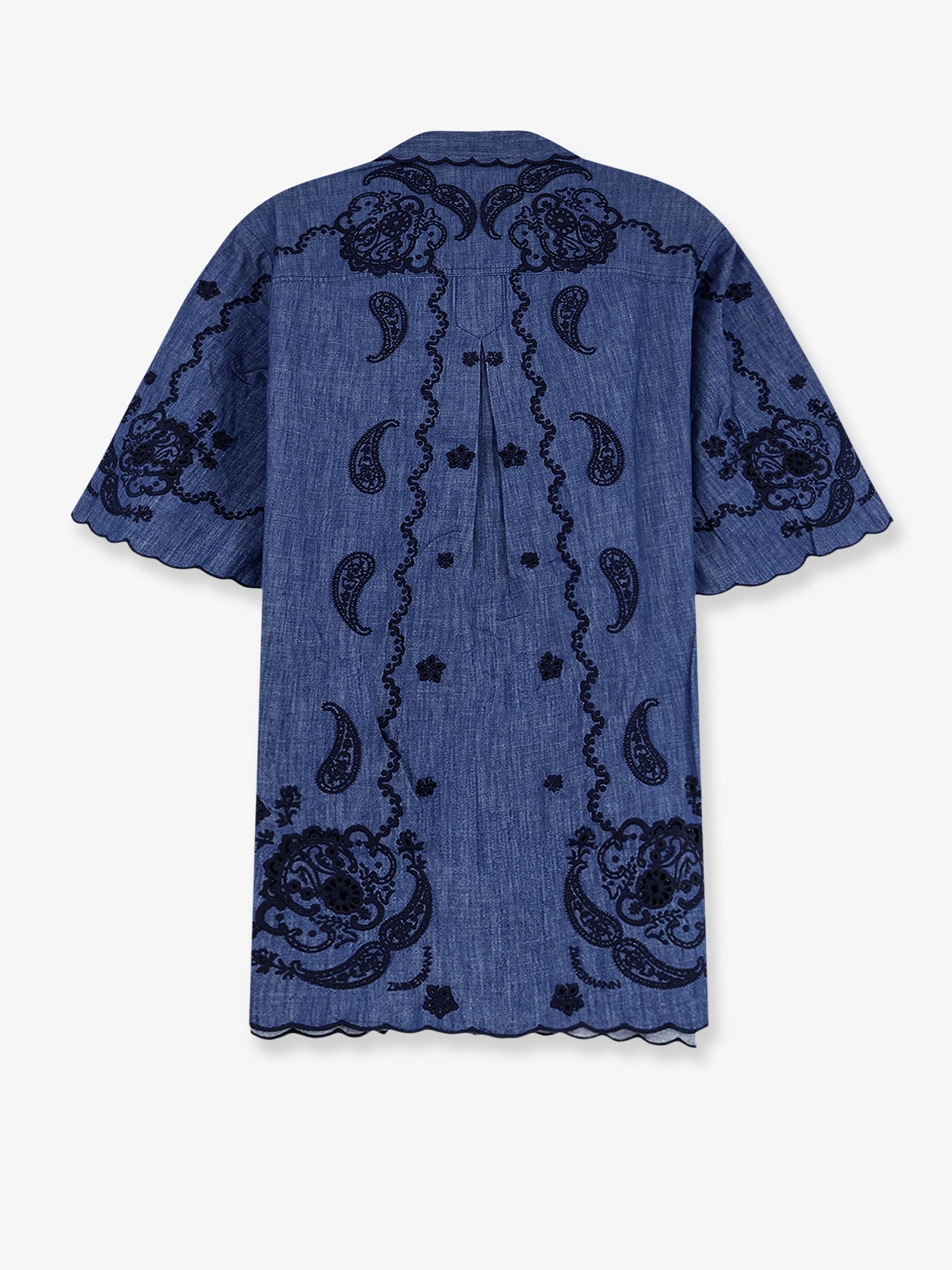 Zimmermann Aster denim mini dress, view 2