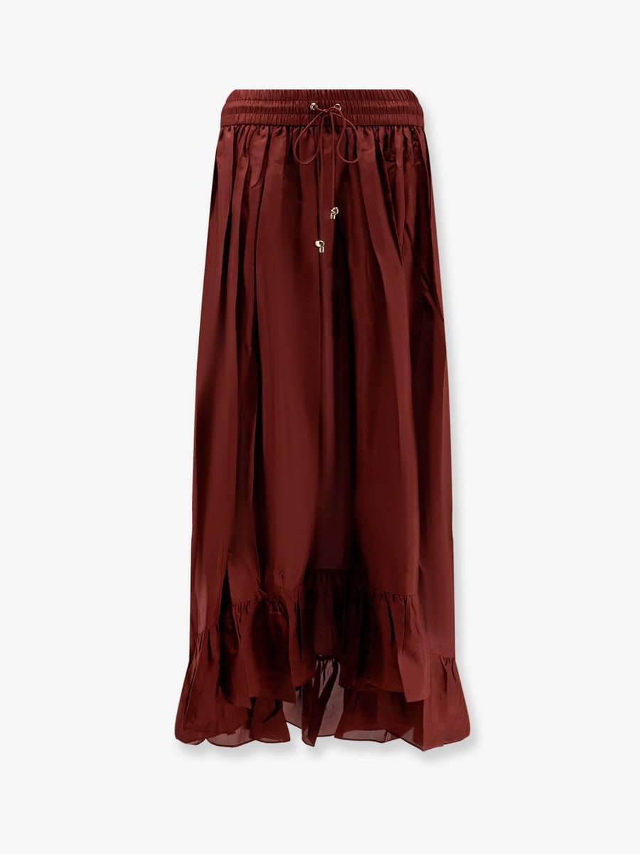 Zimmermann Aster silk skirt