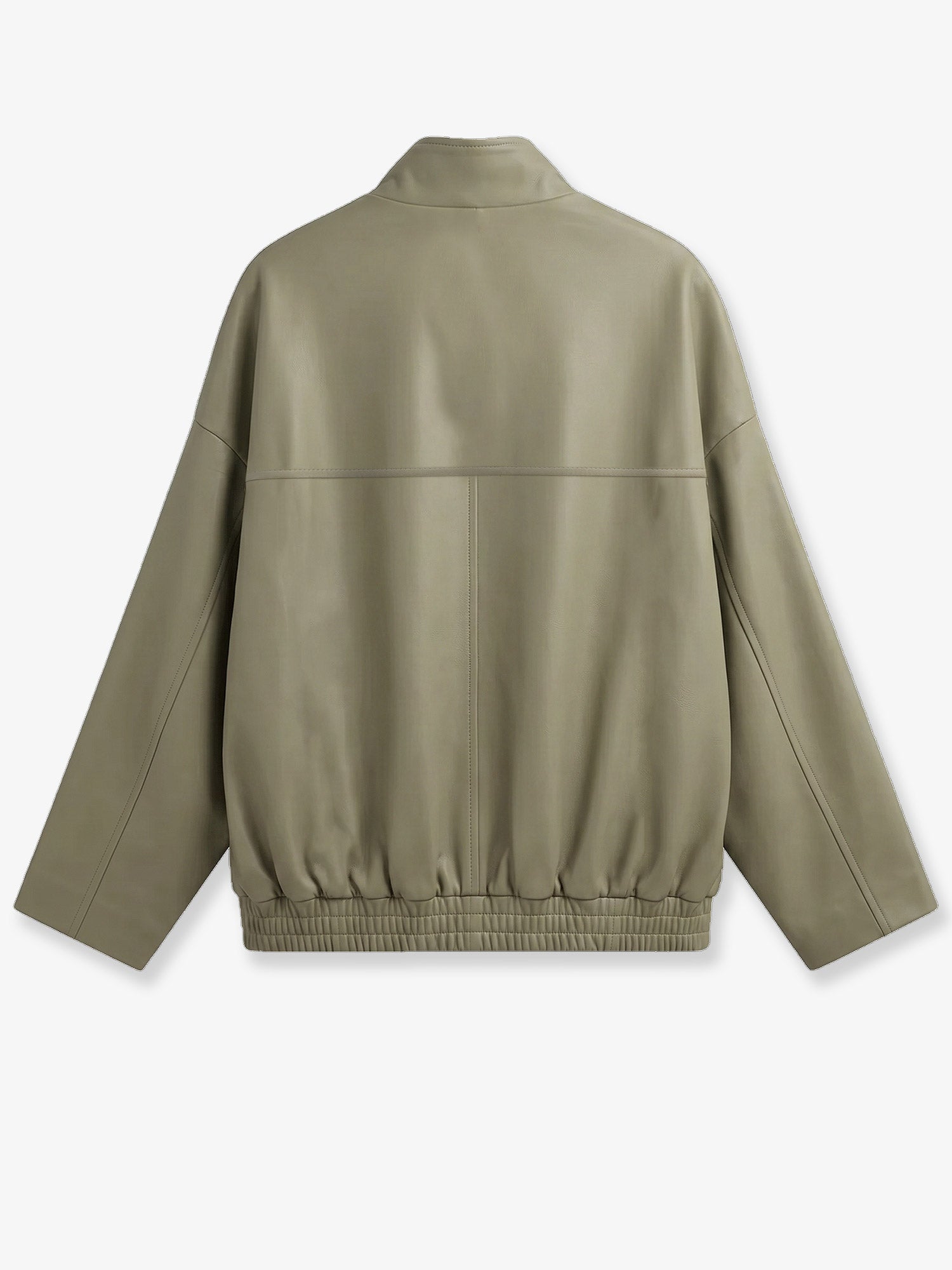 THE FRANKIE SHOP Veren faux leather jacket, view 2