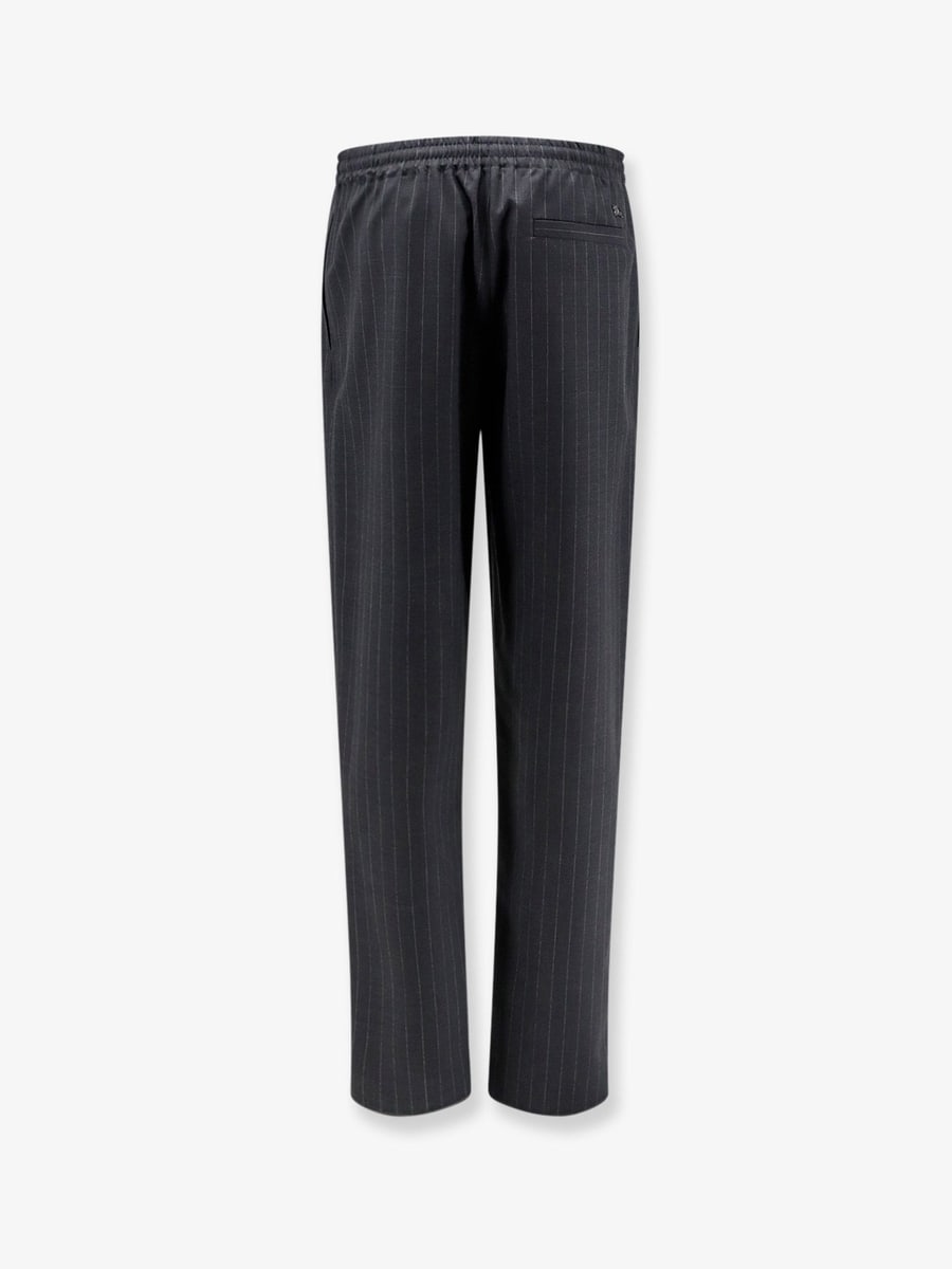 Burberry Wool trousers with drawstring, view 2