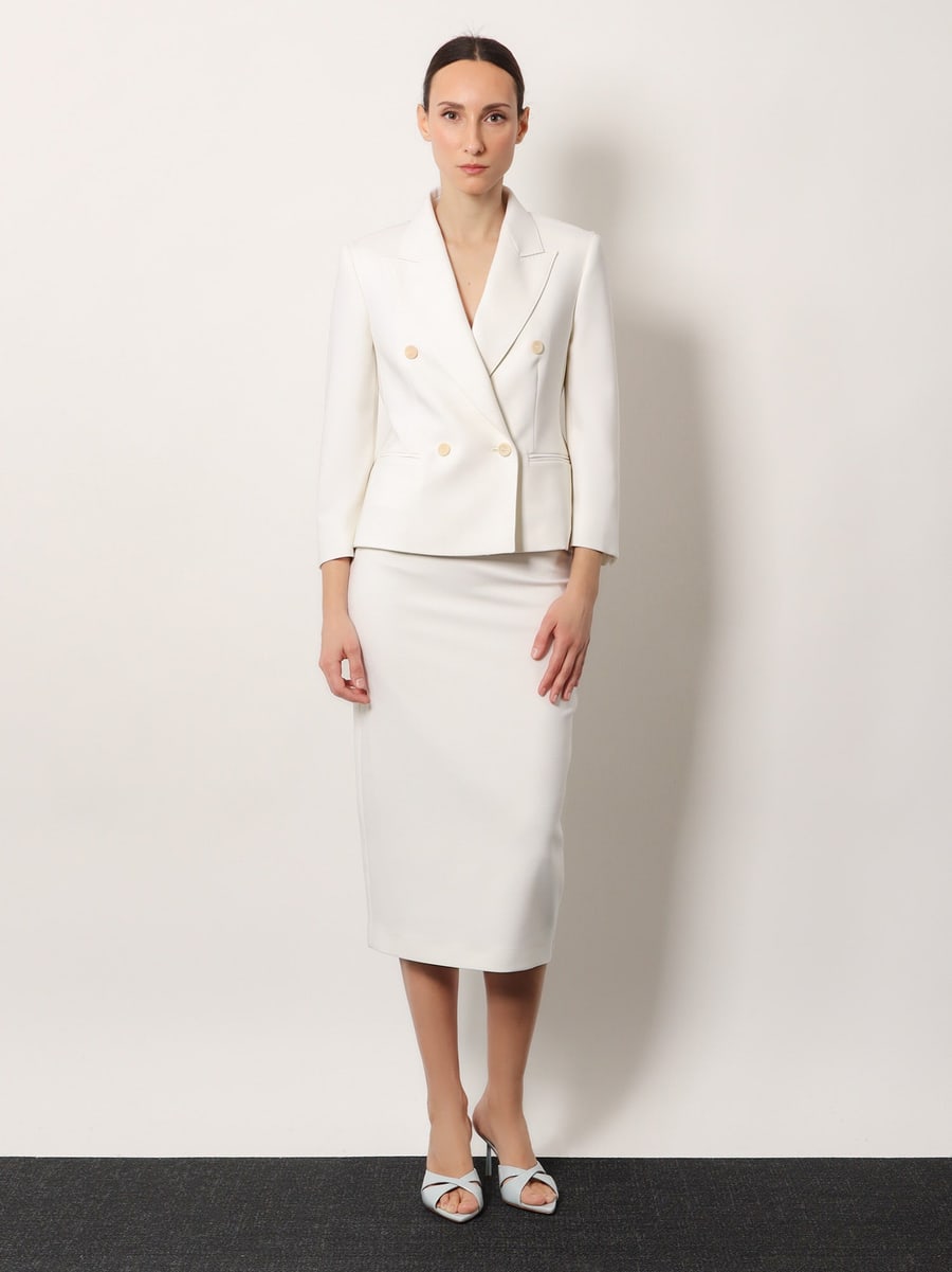 Max Mara Mxmdorico stretch virgin wool blazer, view 2