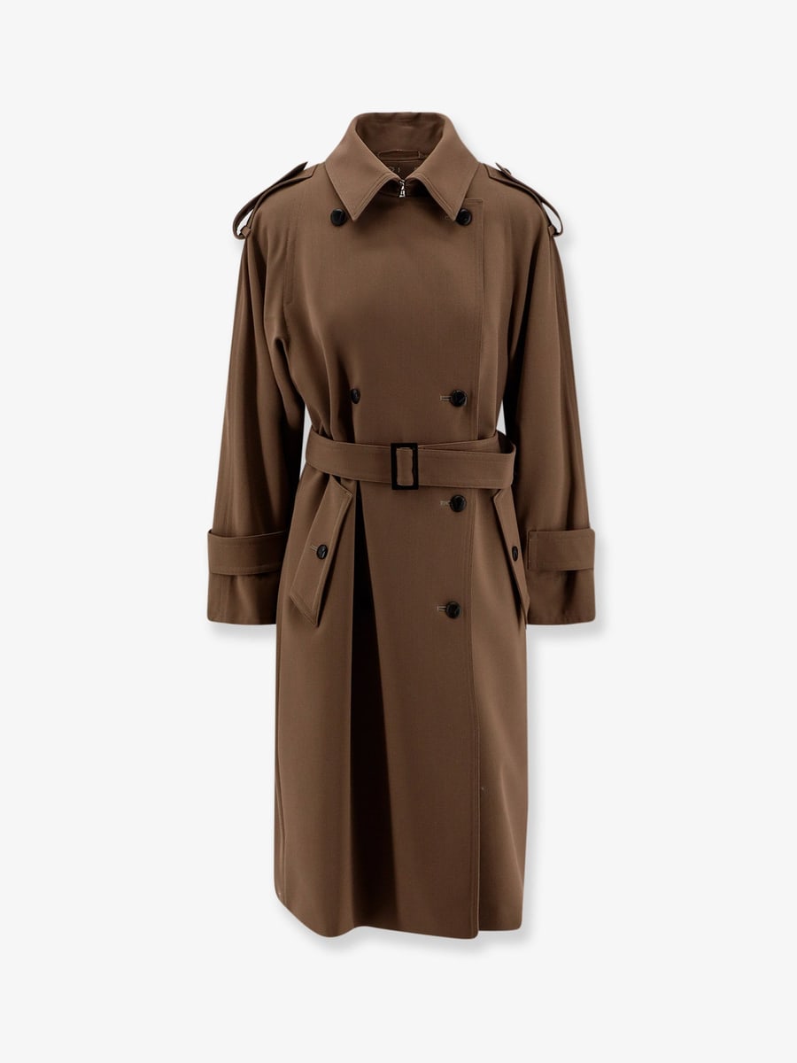 Max Mara Mxmcerto virgin wool trench