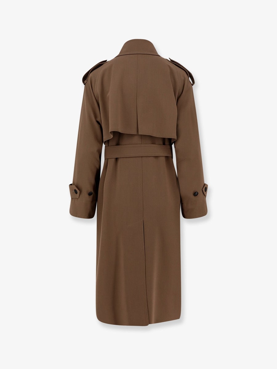 Max Mara Mxmcerto virgin wool trench, view 2