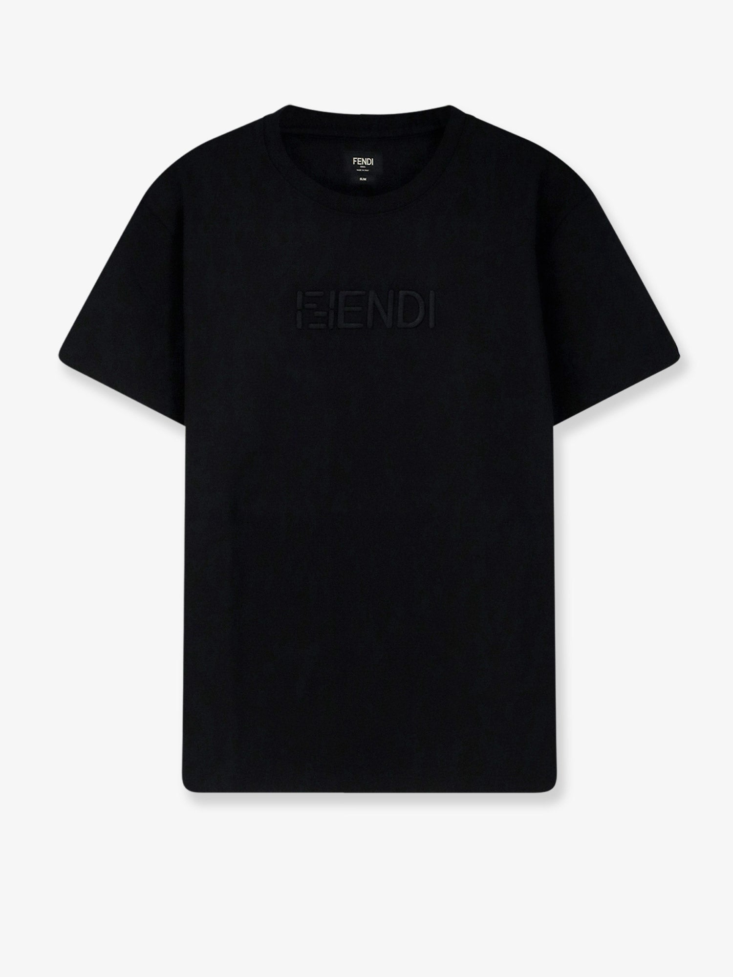 Fendi Slim Fit cotton t-shirt