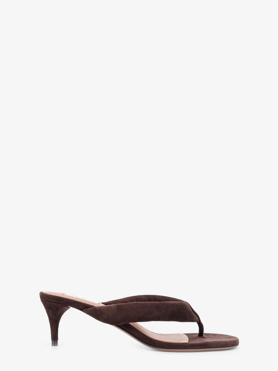 Alaïa Suede heeled sandals