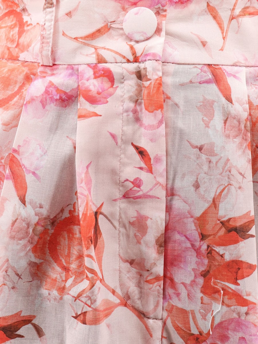 ACTUALEE Printed cotton shorts, view 3