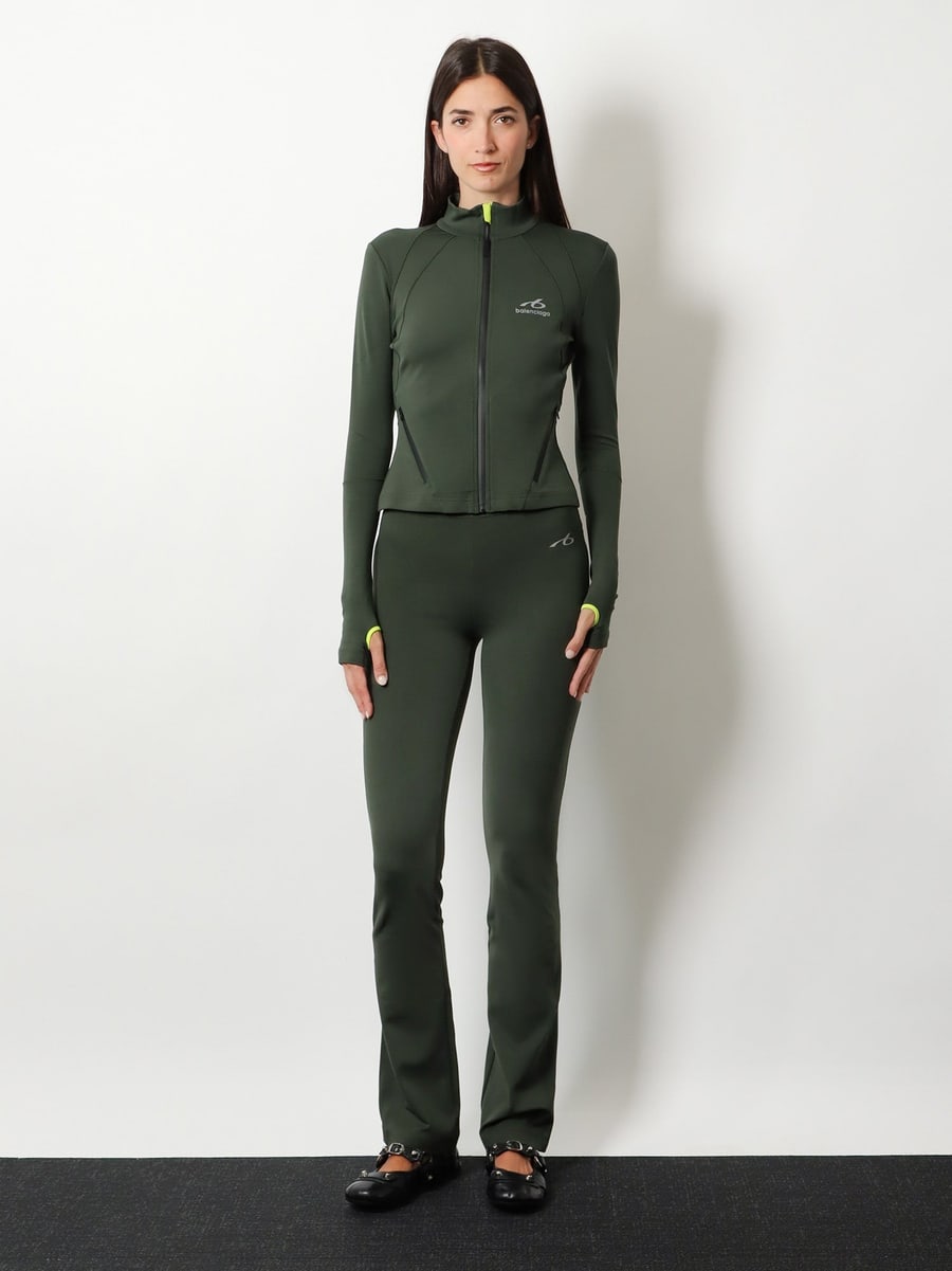Balenciaga Fitted Zip-Up sweatshirt, view 2