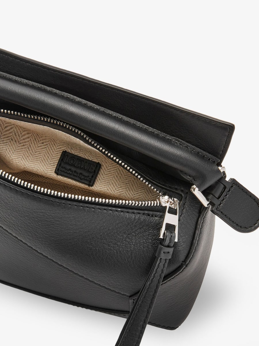 Loewe Puzzle Edge Leather Handbag, view 6