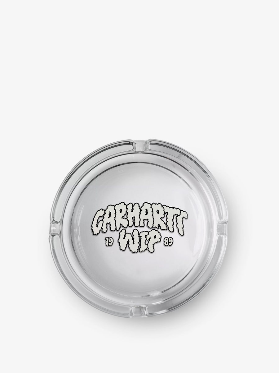 Carhartt WIP Cloud Script Glass Ashtray, view 2