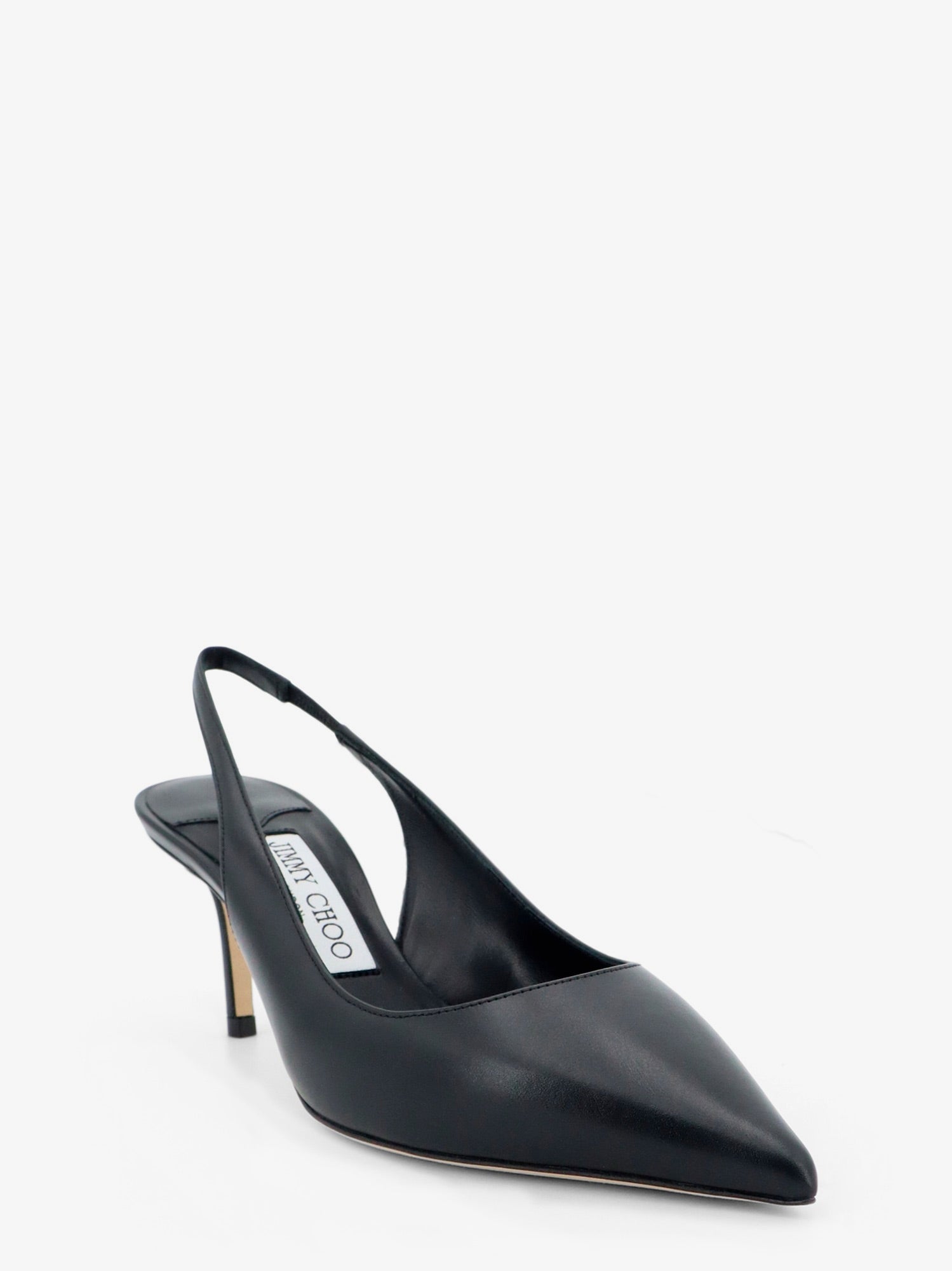 Jimmy Choo Love 65 leather slingback décolleté, view 2