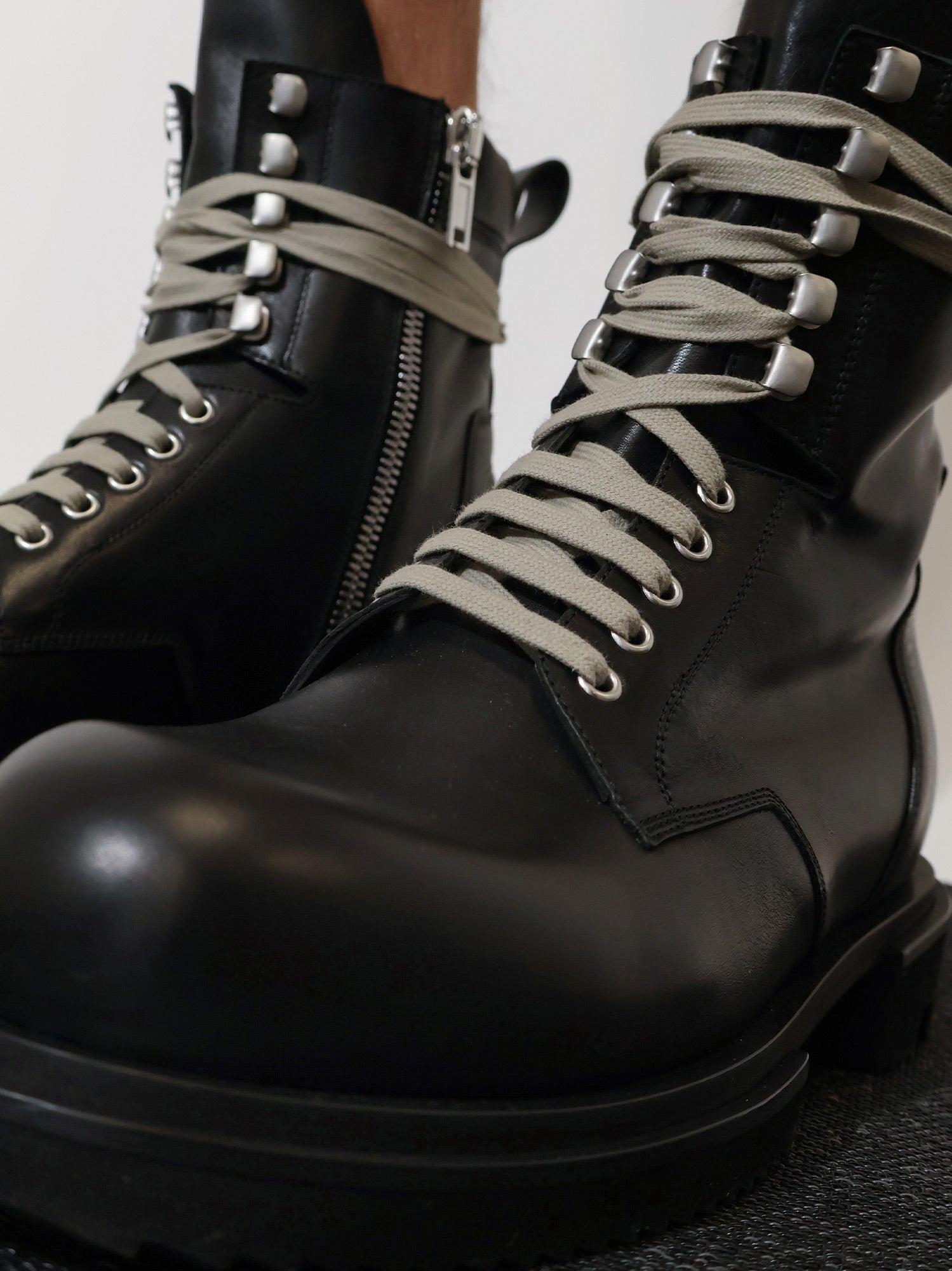 Rick Owens Leather boots, view 2