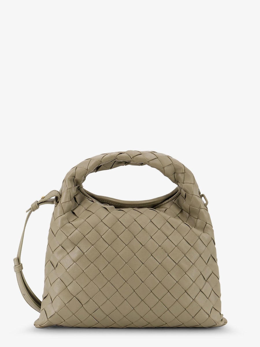 Bottega Veneta Mini Hop leather crossbody bag with Intrecciato pattern