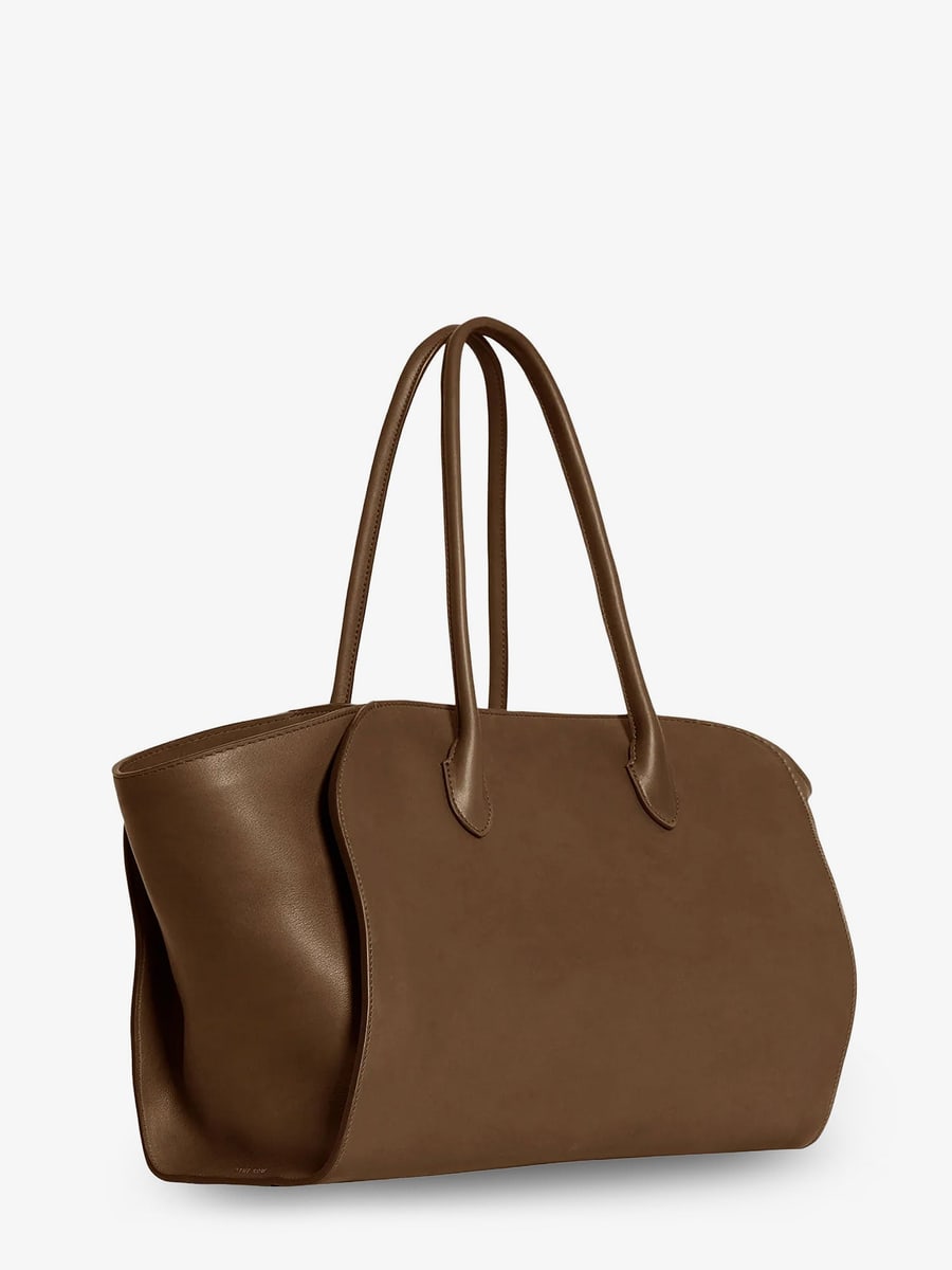 The Row Marlo 14 leather shoulder bag, view 4
