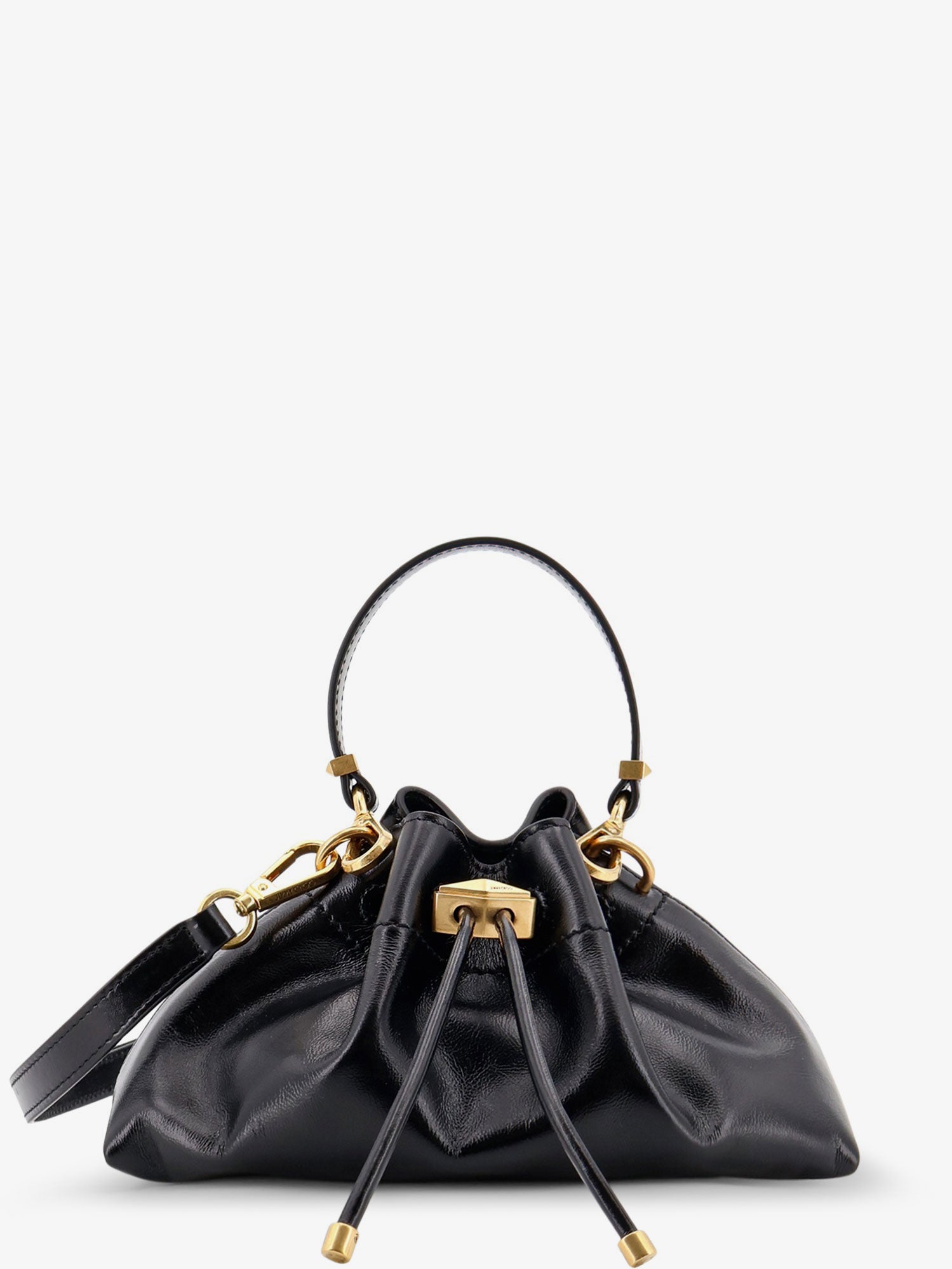 Jimmy Choo Cinch Small Leather Shoulder Bag