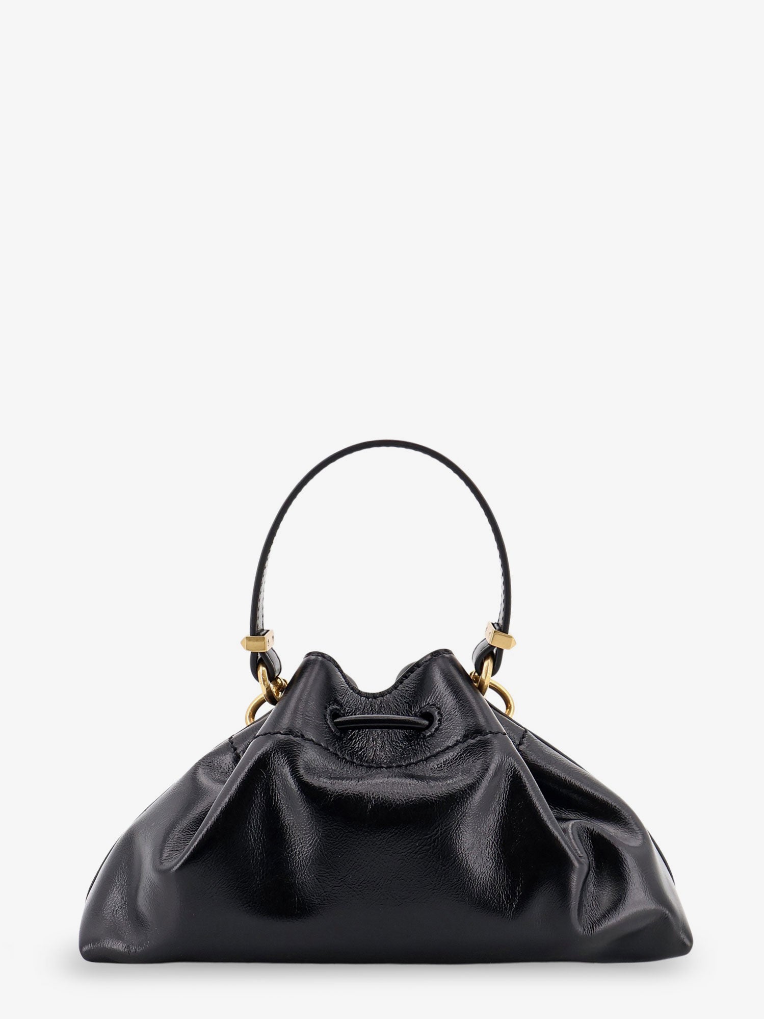 Jimmy Choo Cinch Small Leather Shoulder Bag, view 2