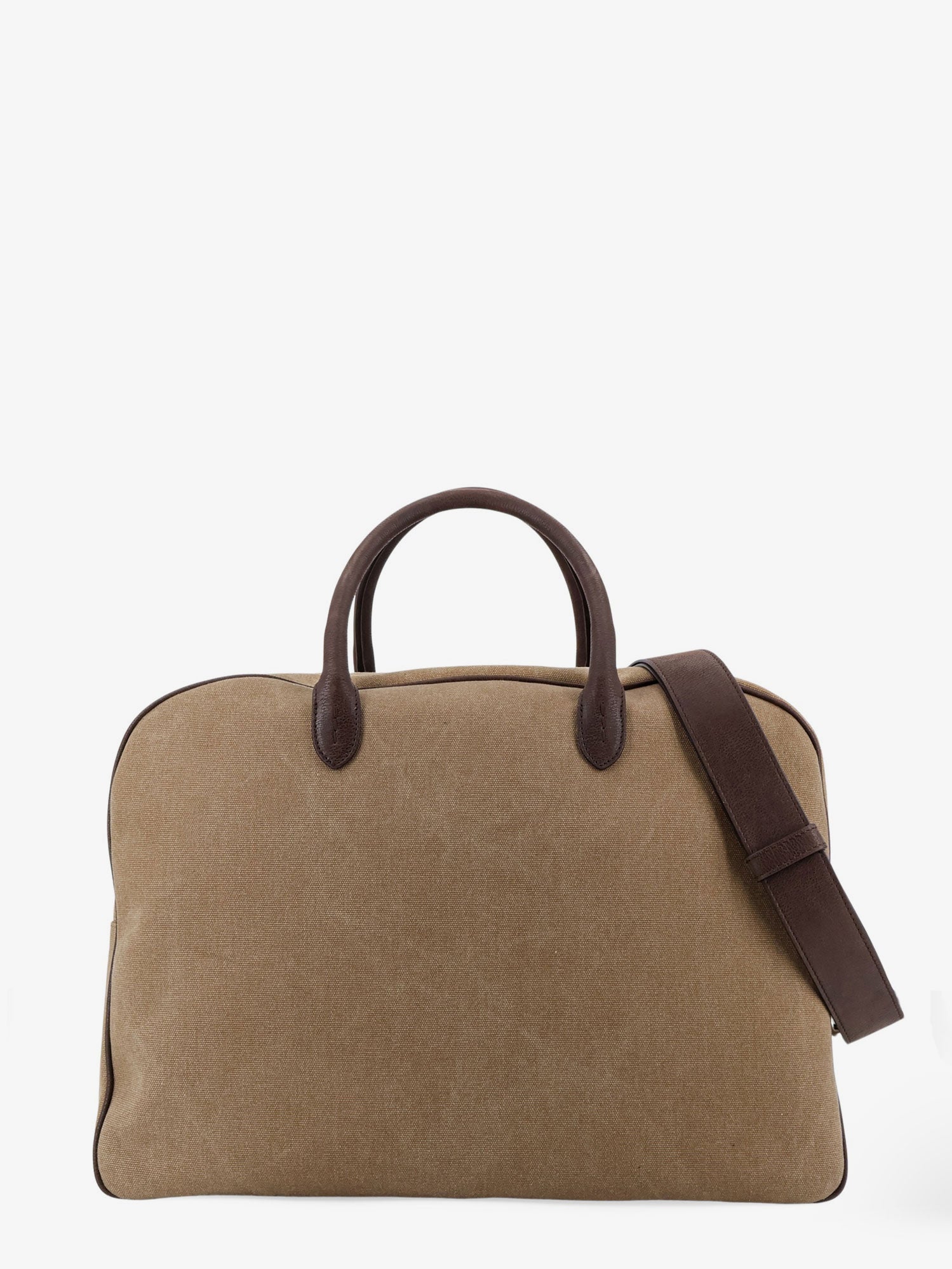 ORCIANI Jones Suede Travel Bag, view 2